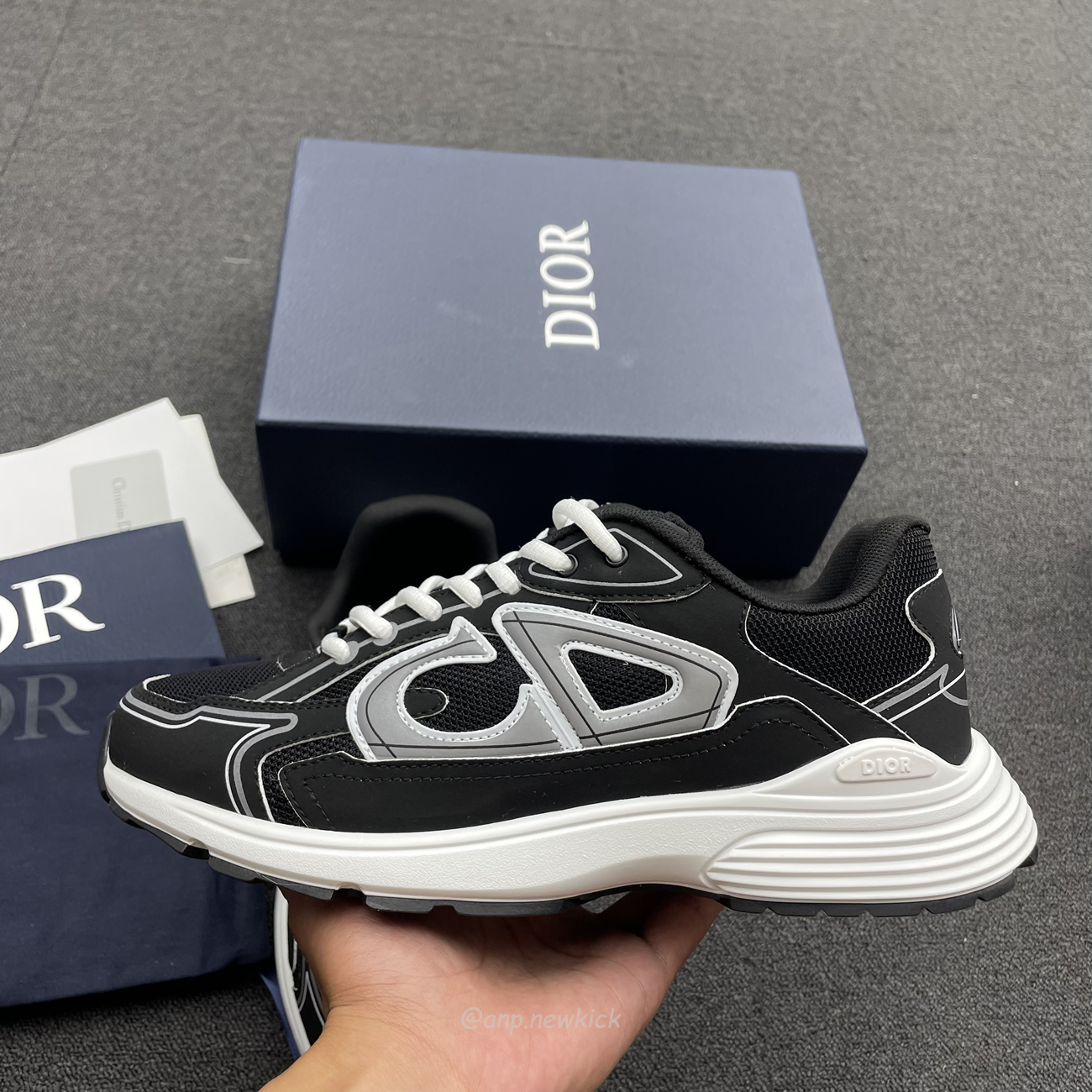 Dior B30 Black Grey Blue 3sn279zmb H969 (7) - newkick.cc