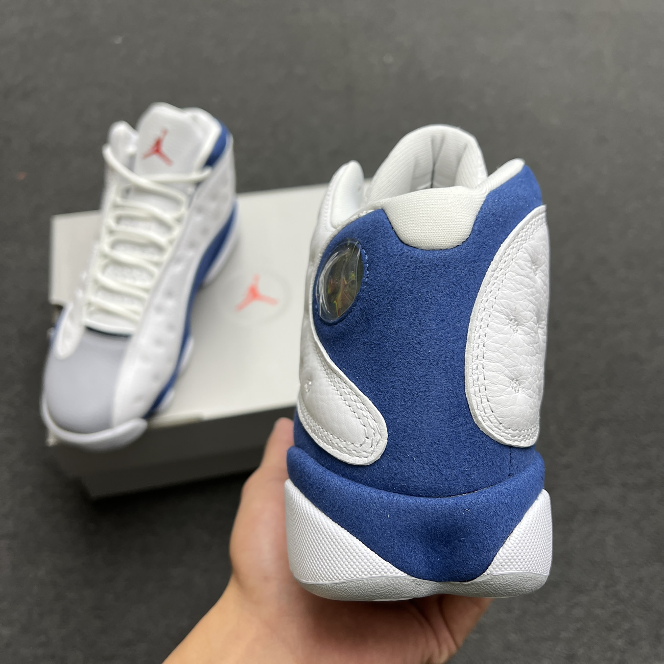 Air Jordan 13 Retro French Blue 414571 164 (12) - newkick.cc