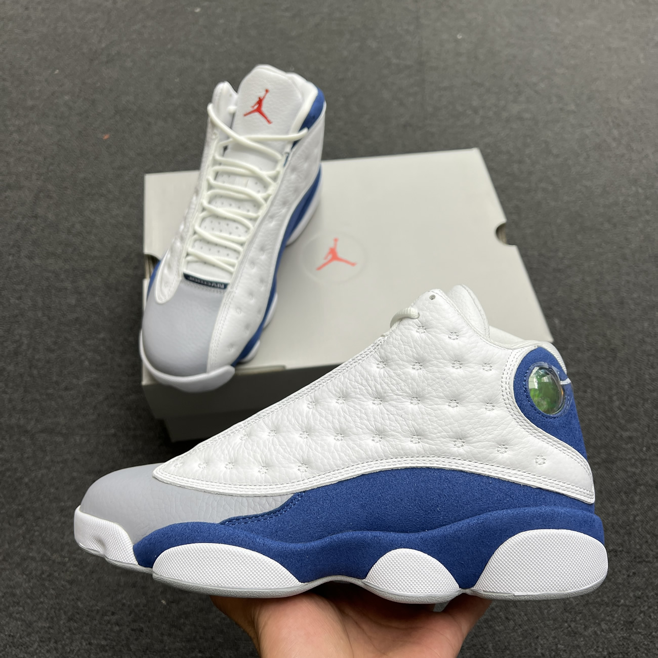 Air Jordan 13 Retro French Blue 414571 164 (14) - newkick.cc