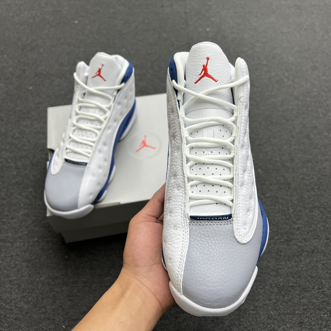 Air Jordan 13 Retro French Blue 414571 164 (8) - newkick.cc