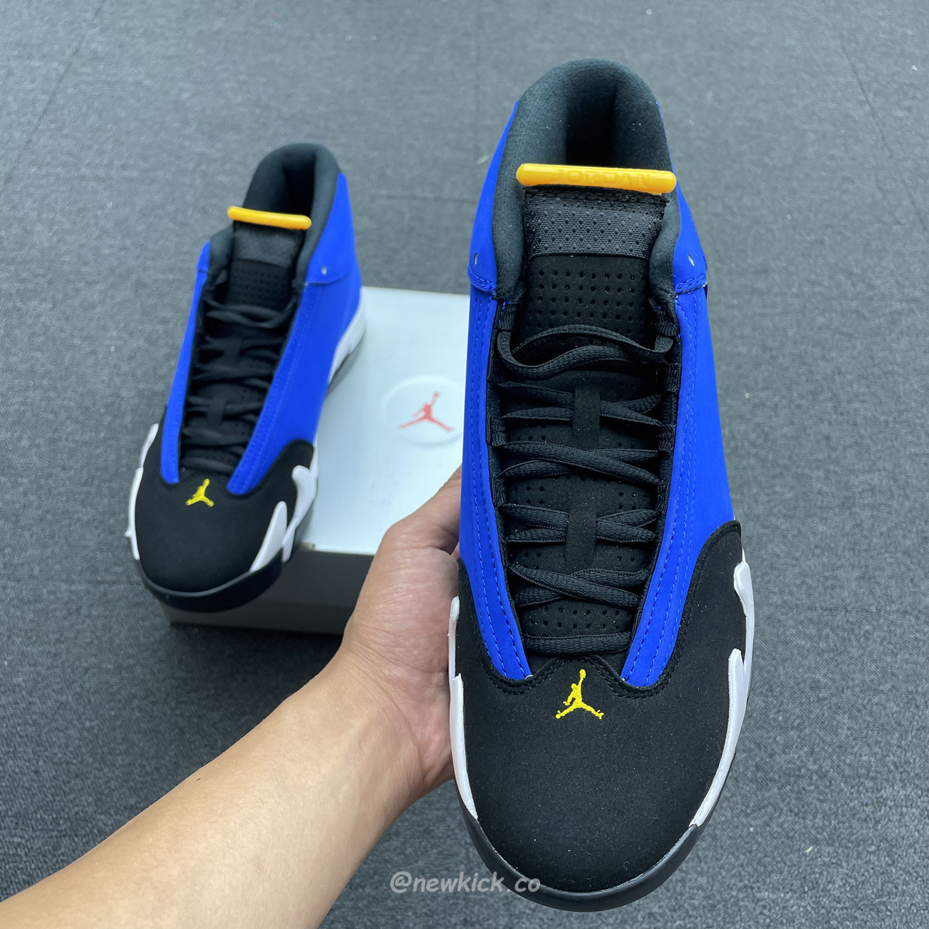 Air Jordan 14 Retro Laney 487471 407 (10) - newkick.cc