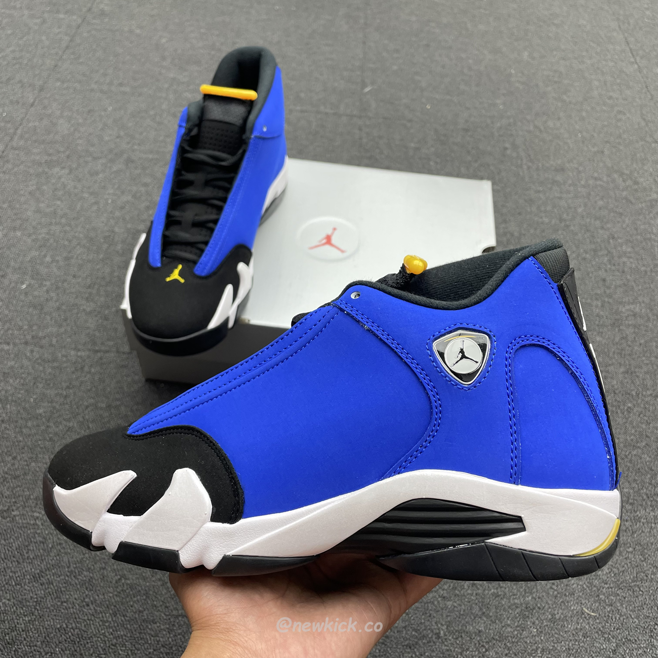 Air Jordan 14 Retro Laney 487471 407 (8) - newkick.cc