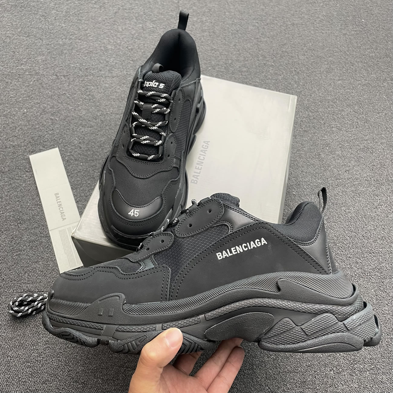 Balenciaga Triple S Black W 541624w09011000 (11) - newkick.cc