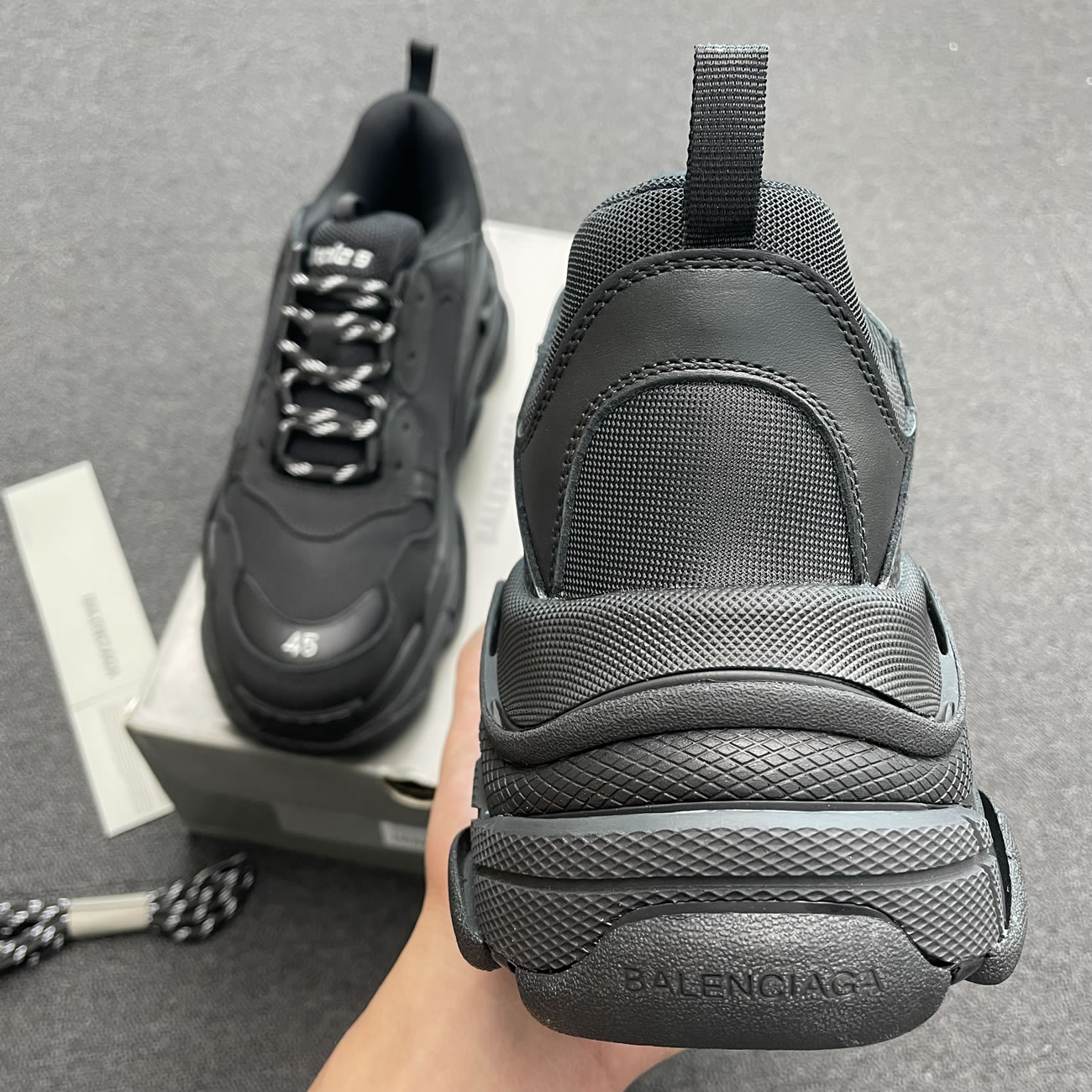 Balenciaga Triple S Black W 541624w09011000 (9) - newkick.cc