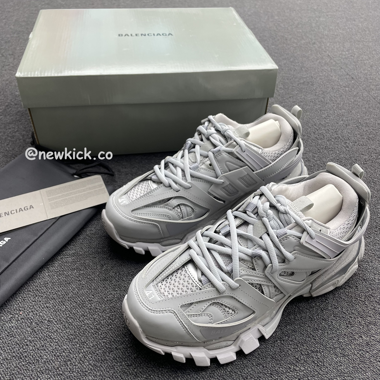 Balenciaga Track Light Grey W 542436w2la11203 (7) - newkick.cc