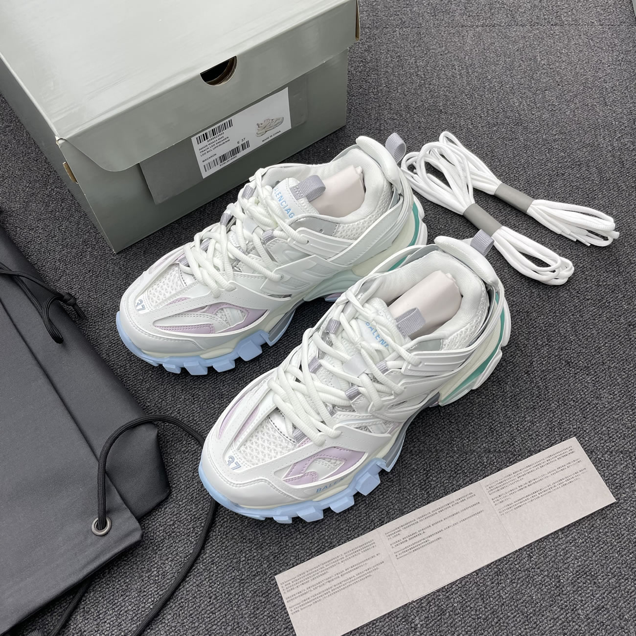 Balenciaga Track Pastel (w) 542436w3ac49045 (7) - newkick.cc