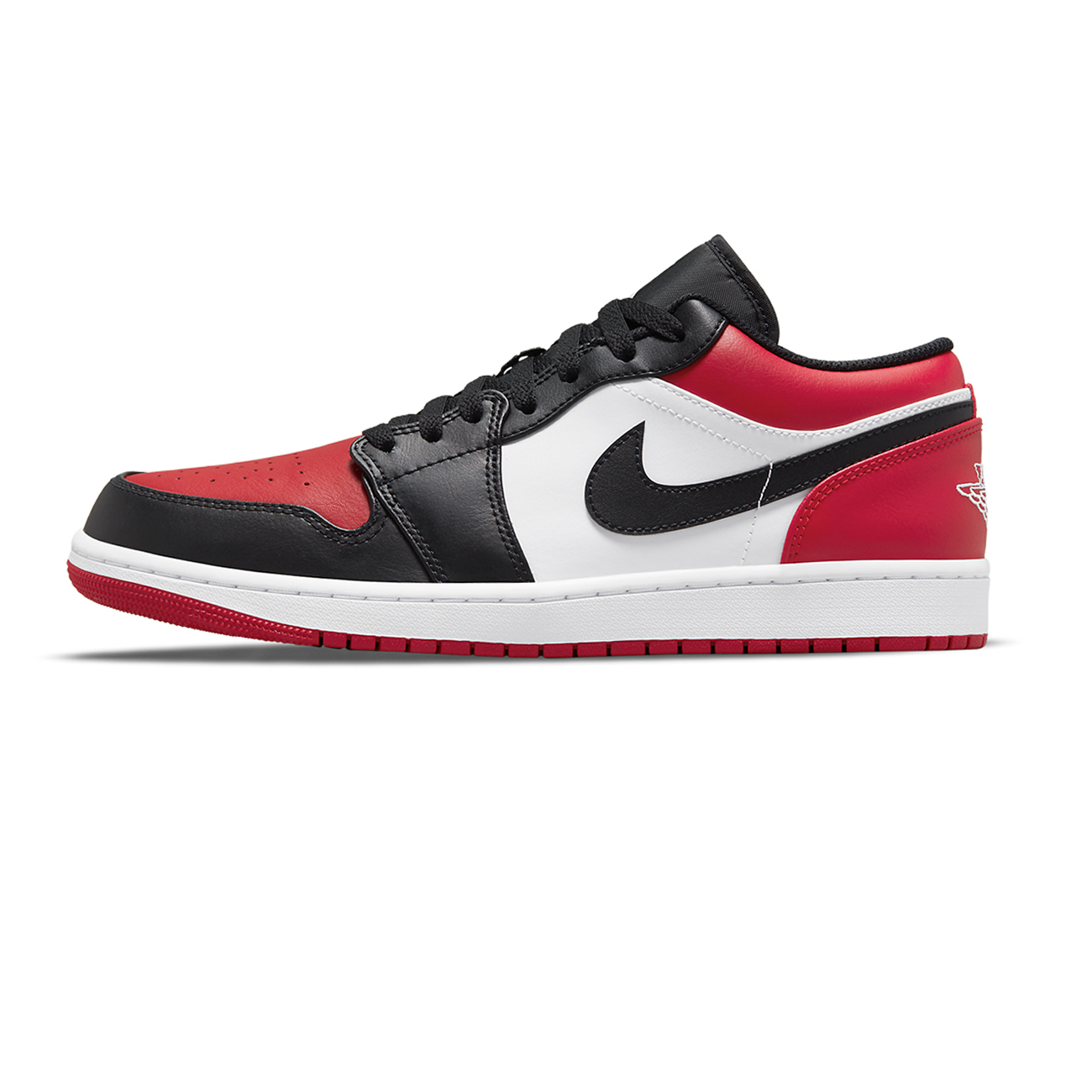 Air Jordan 1 Low Bred Toe 553558 612 (1) - newkick.cc