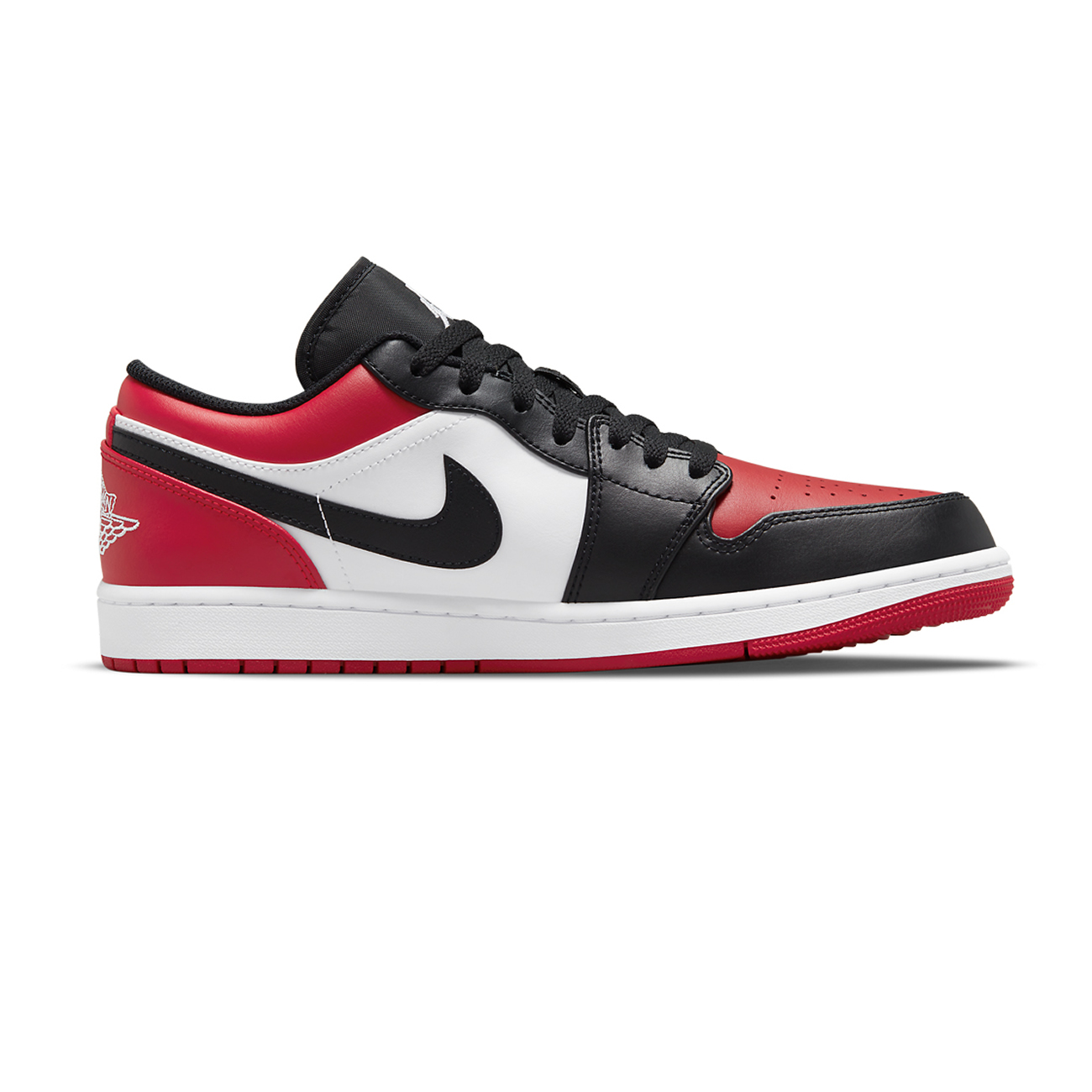 Air Jordan 1 Low Bred Toe 553558 612 (2) - newkick.cc