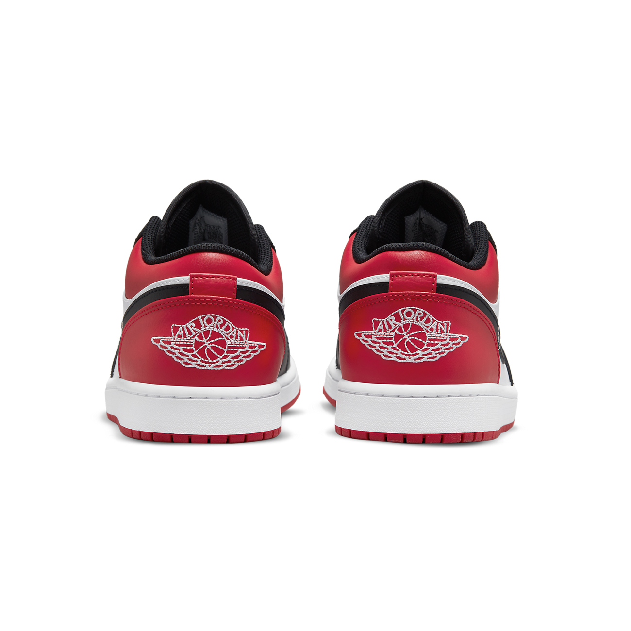 Air Jordan 1 Low Bred Toe 553558 612 (5) - newkick.cc