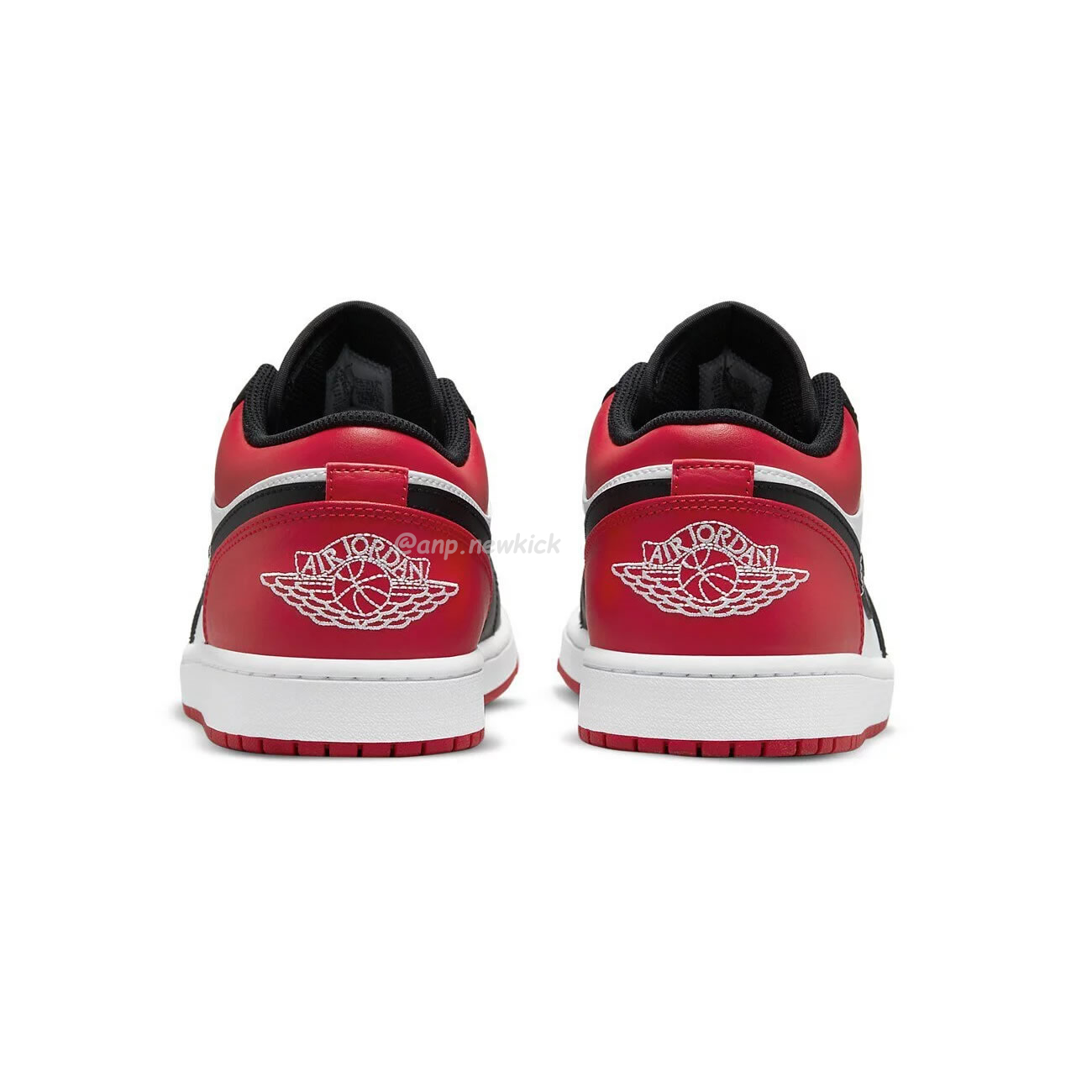 Air Jordan 1 Low Bred Toe Gs 553560 612 (12) - newkick.cc