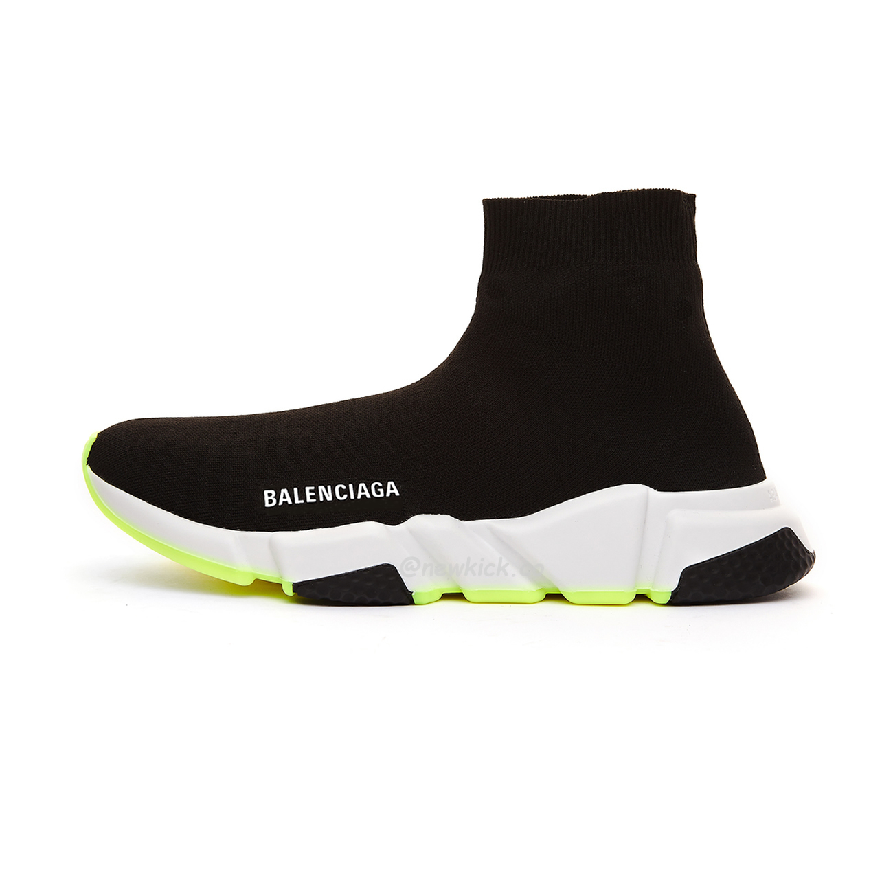 Balenciaga Speed Trainer Black Yellow 587280w17041016 (14) - newkick.cc