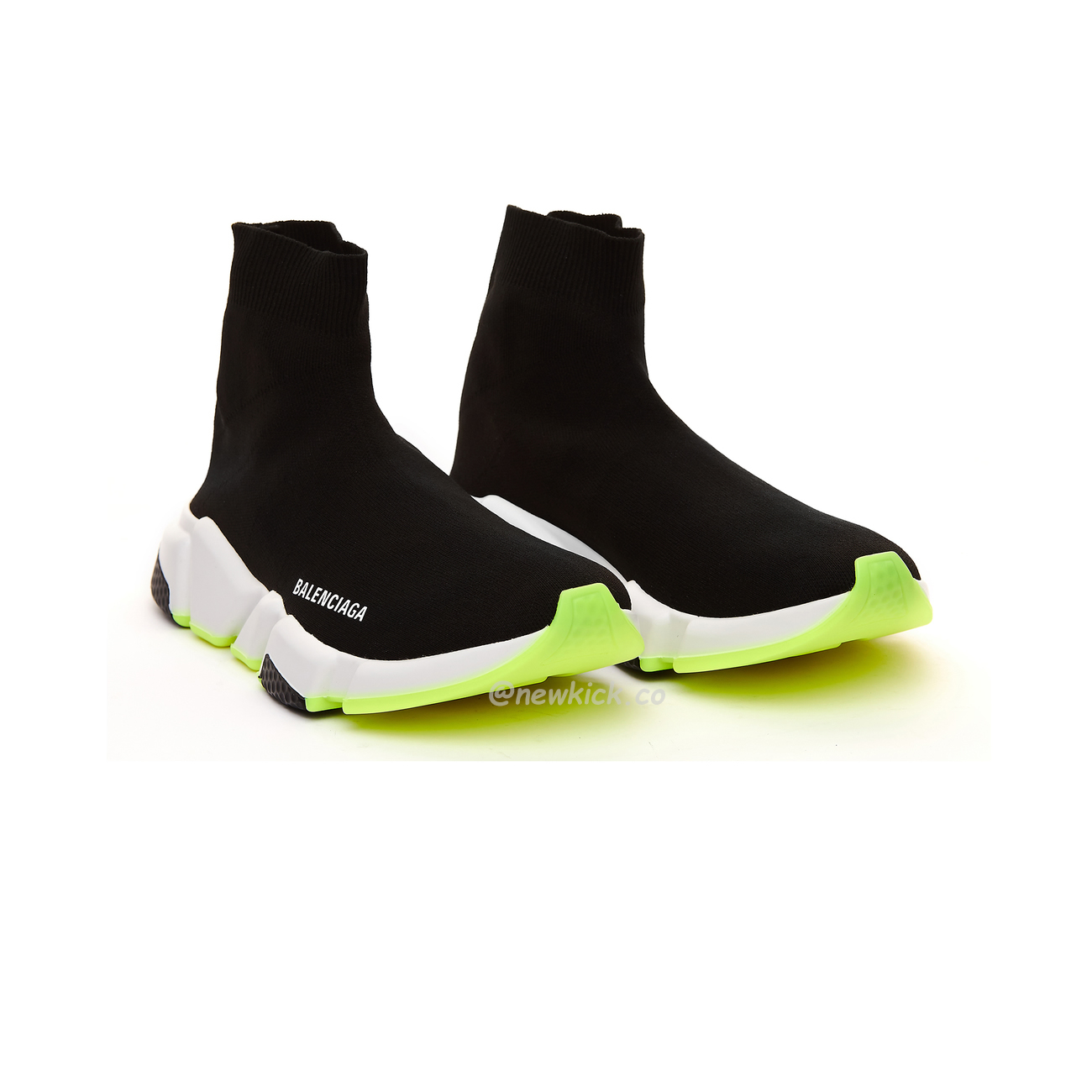 Balenciaga Speed Trainer Black Yellow 587280w17041016 (3) - newkick.cc