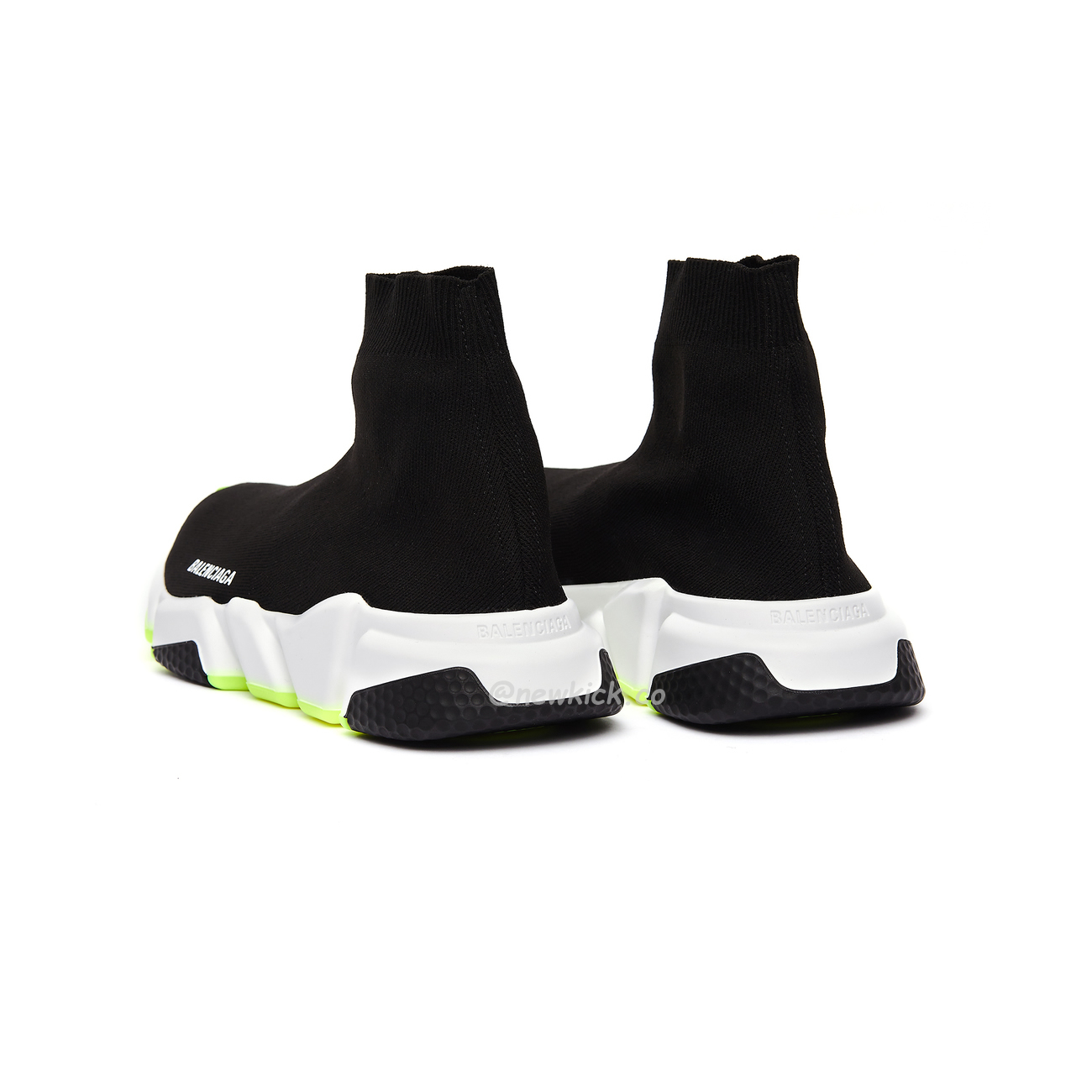 Balenciaga Speed Trainer Black Yellow 587280w17041016 (4) - newkick.cc