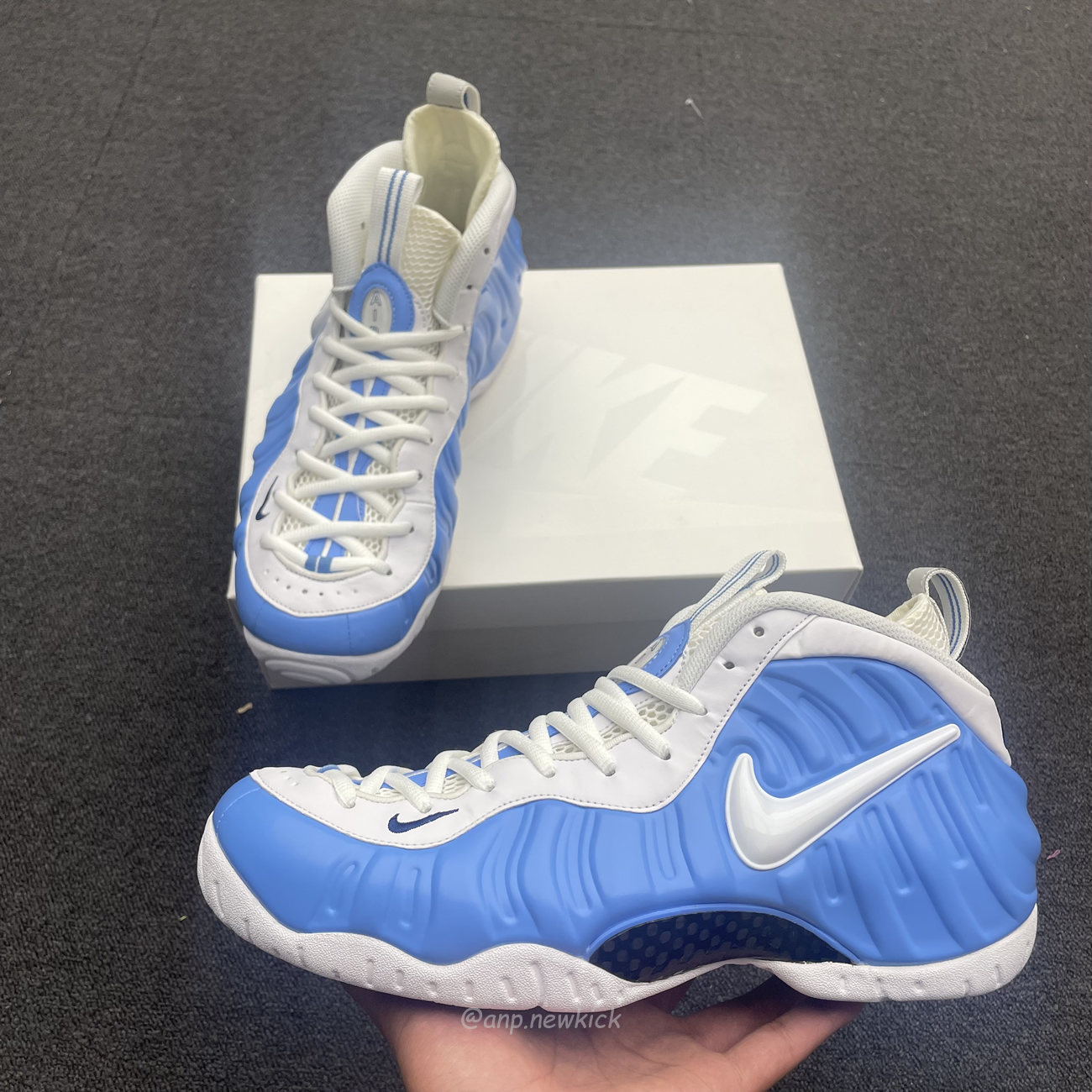 Nike Air Foamposite Pro University Blue 624041 411 (2) - newkick.cc