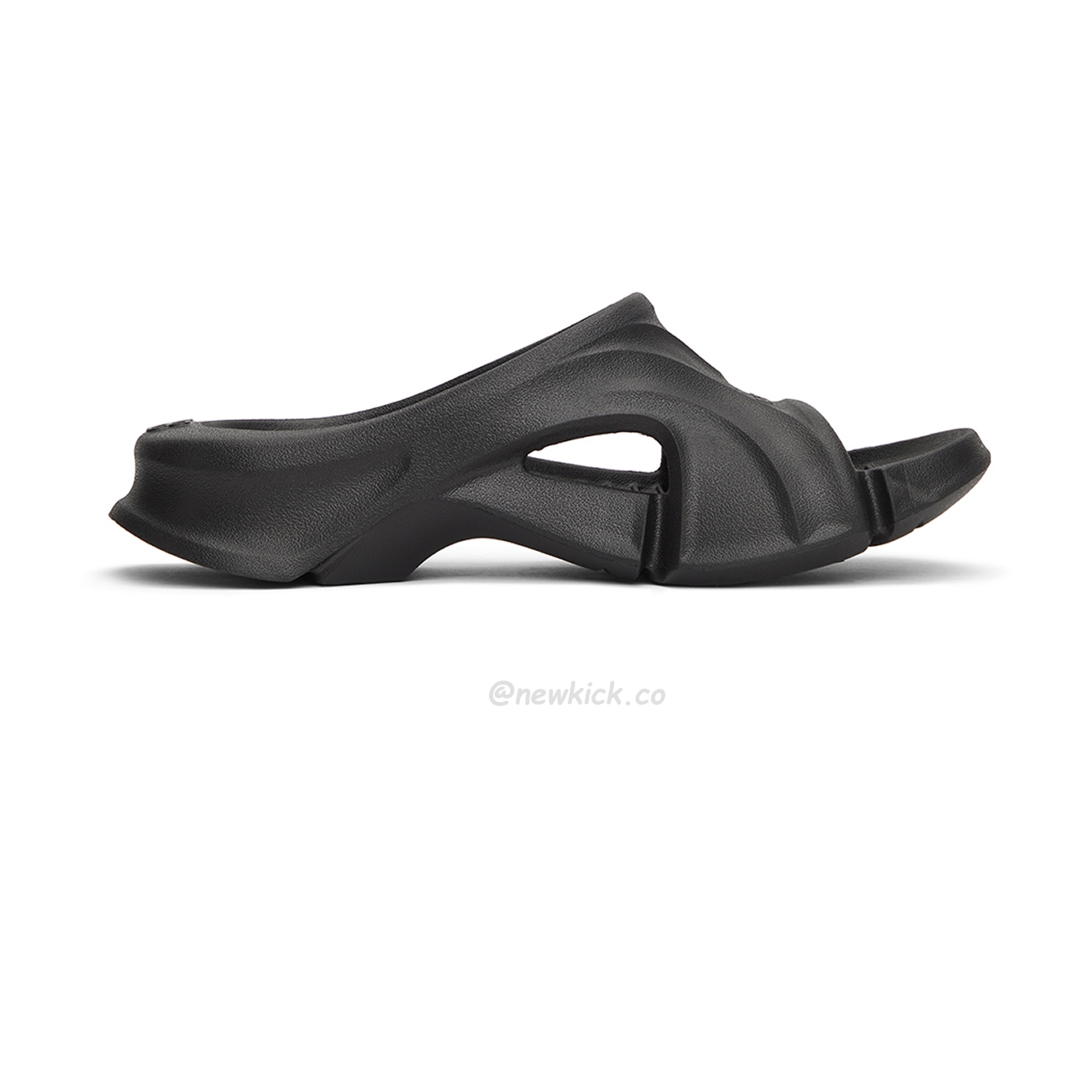 Balenciaga Mold Slide Sandal Black Beige 653874w3ce21000 (14) - newkick.cc