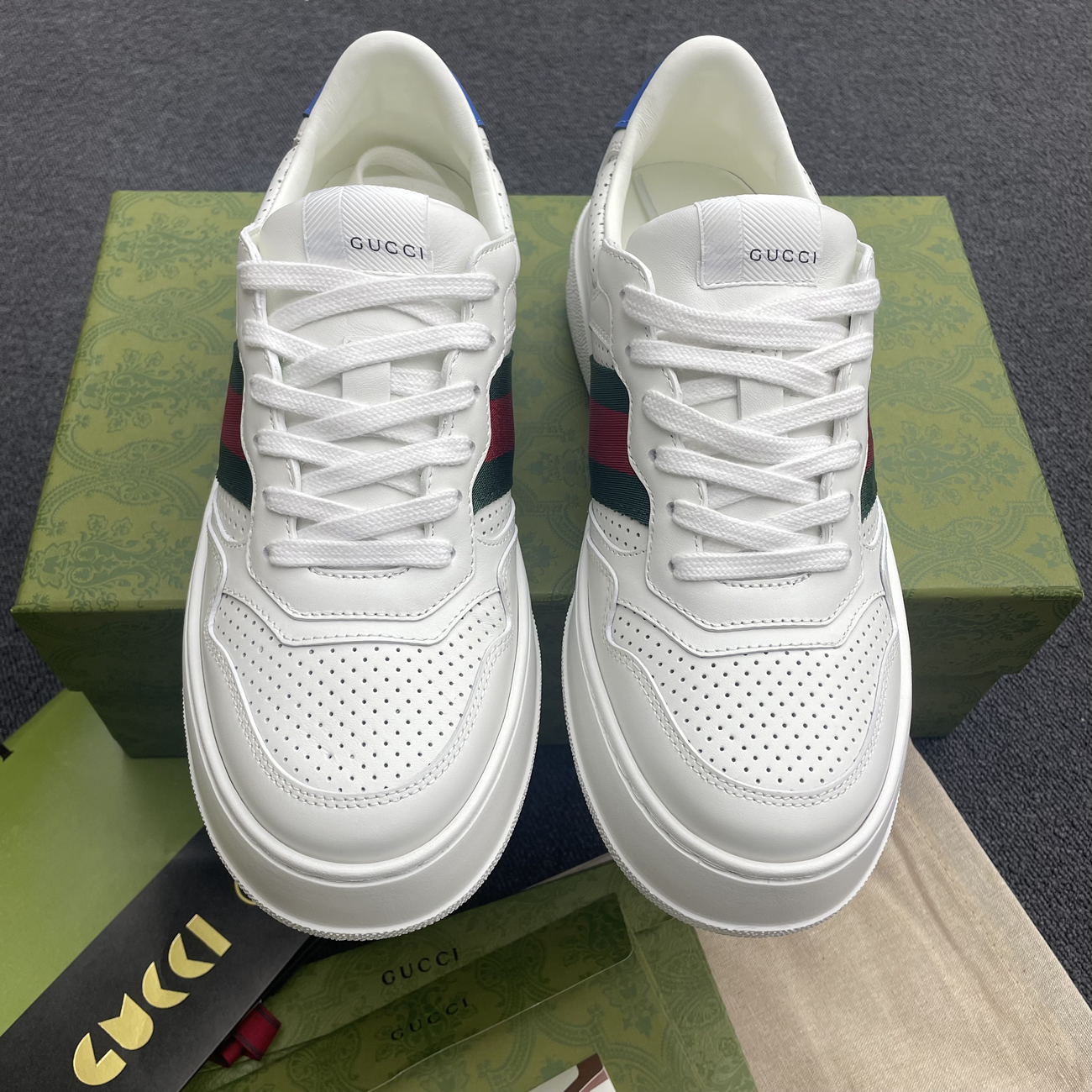 Gucci Gg Tennis Calf 669582 1xl10 1000 (16) - newkick.cc