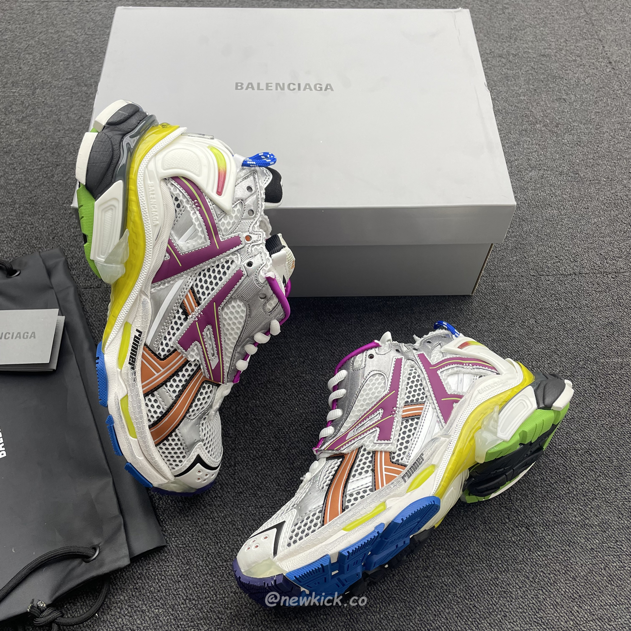 Balenciaga Runner Multicolor 677403w3rb68123 (6) - newkick.cc