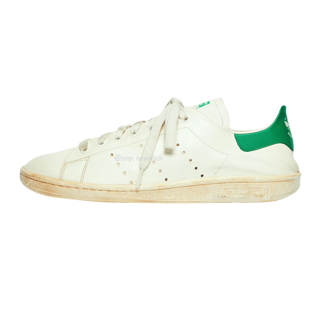 Adidas X Balenciaga Stan Smith Worn Out Off White Green 721835 Wbdv4 9703 (1) - newkick.cc