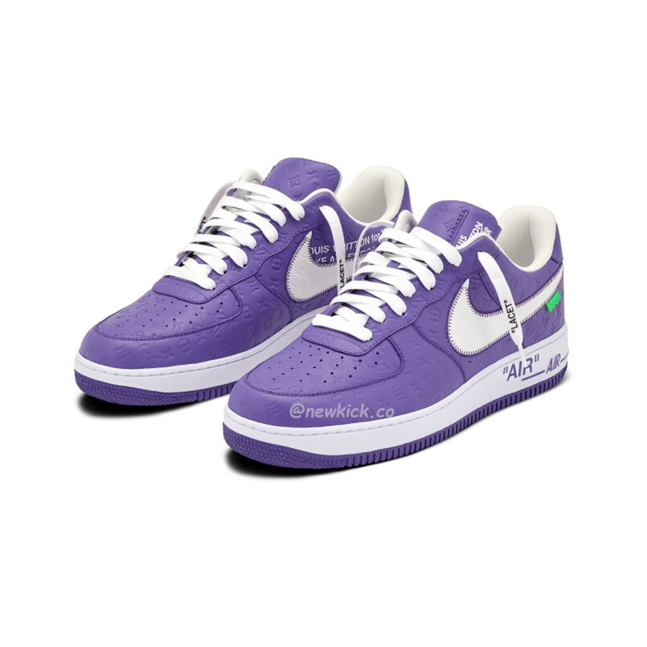 Lv X Nike Air Force 1 Low Purple (11) - newkick.cc