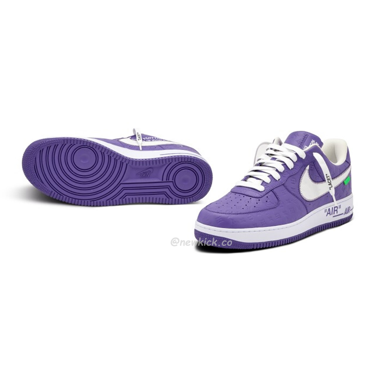 Lv X Nike Air Force 1 Low Purple (12) - newkick.cc