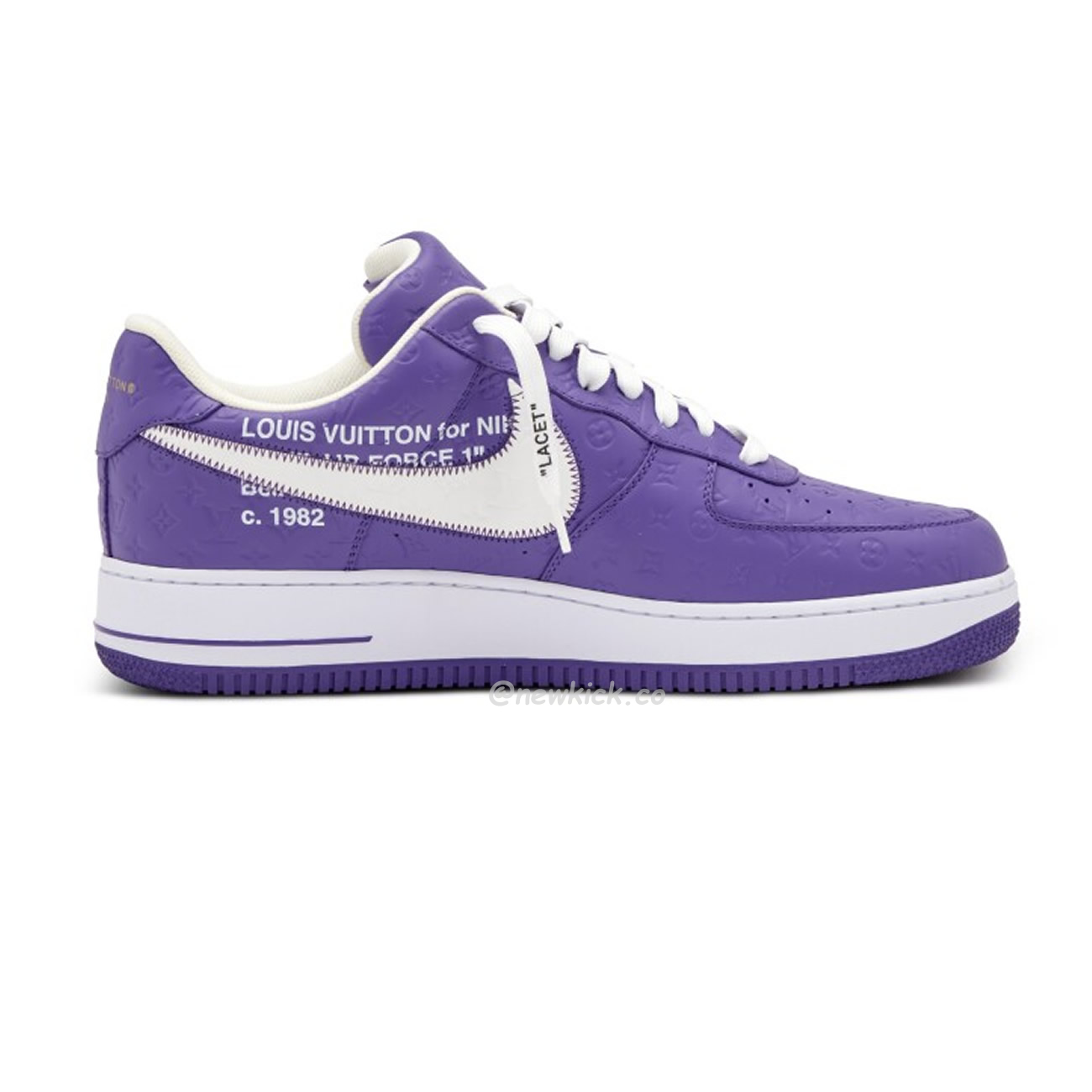 Lv X Nike Air Force 1 Low Purple (14) - newkick.cc