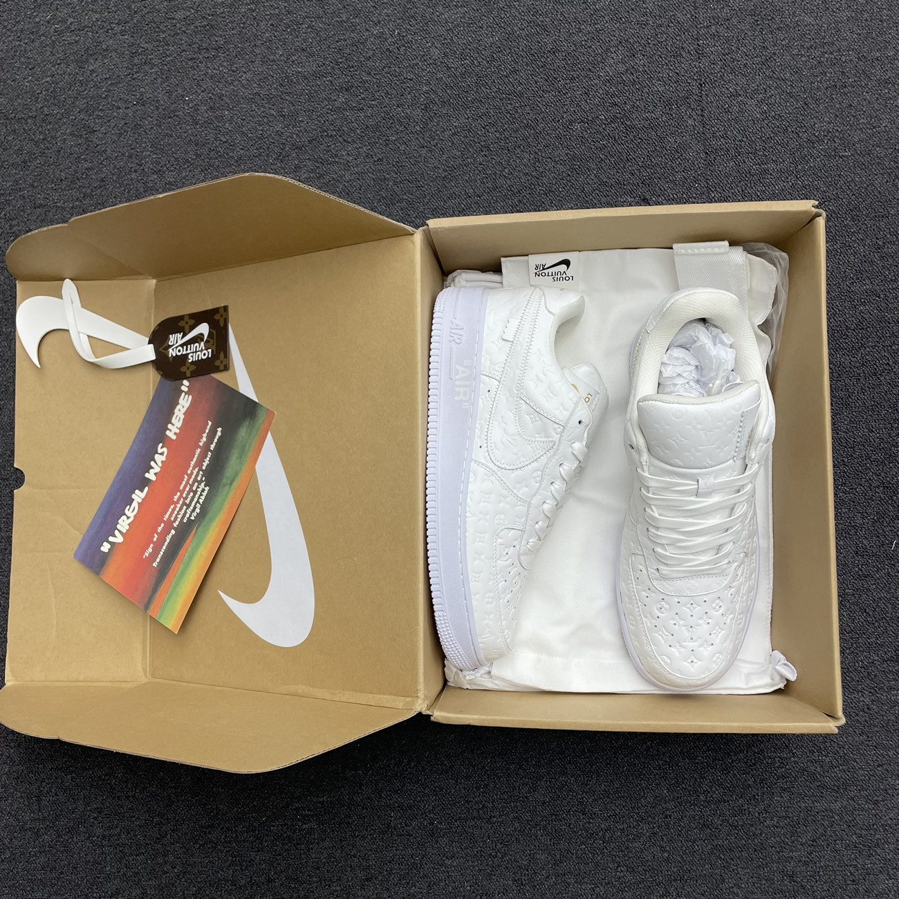 Lv X Nike Air Force 1 Low White Ae5u3bmi61m90 (11) - newkick.cc