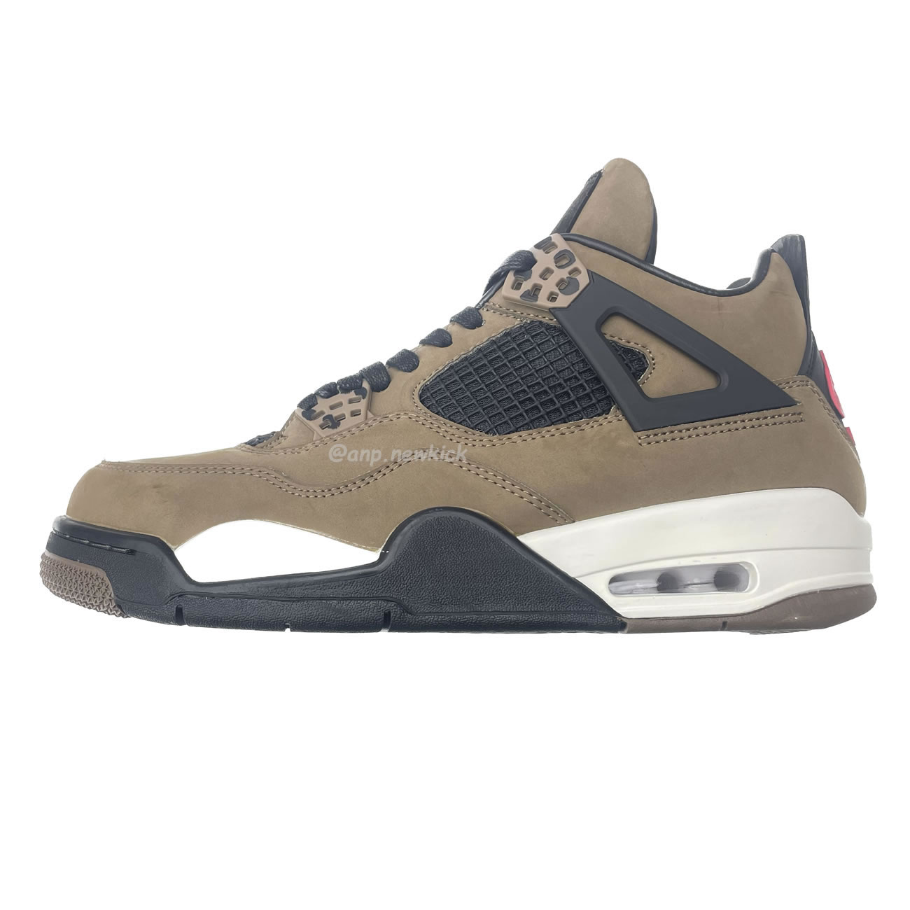 Air Jordan 4 X Travis Scott Olive Grey Black Aj4 882335 (1) - newkick.cc