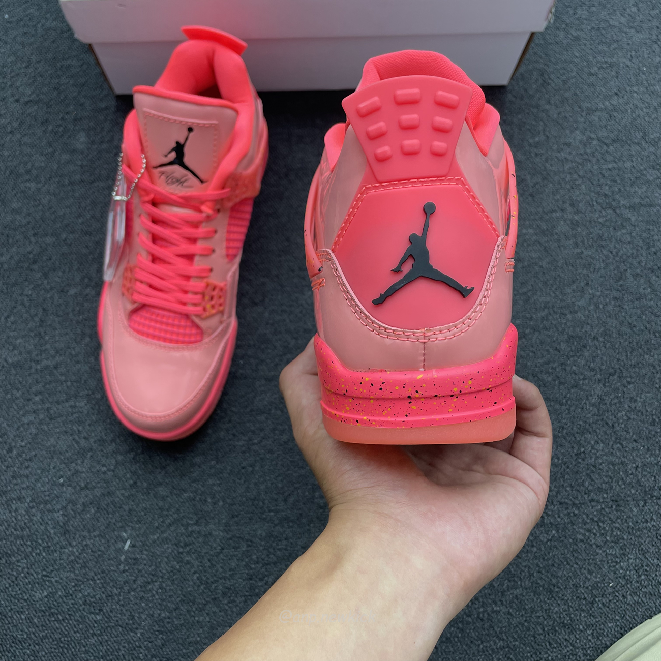 Air Jordan 4 Retro Hot Punch Aq9128 600 (3) - newkick.cc