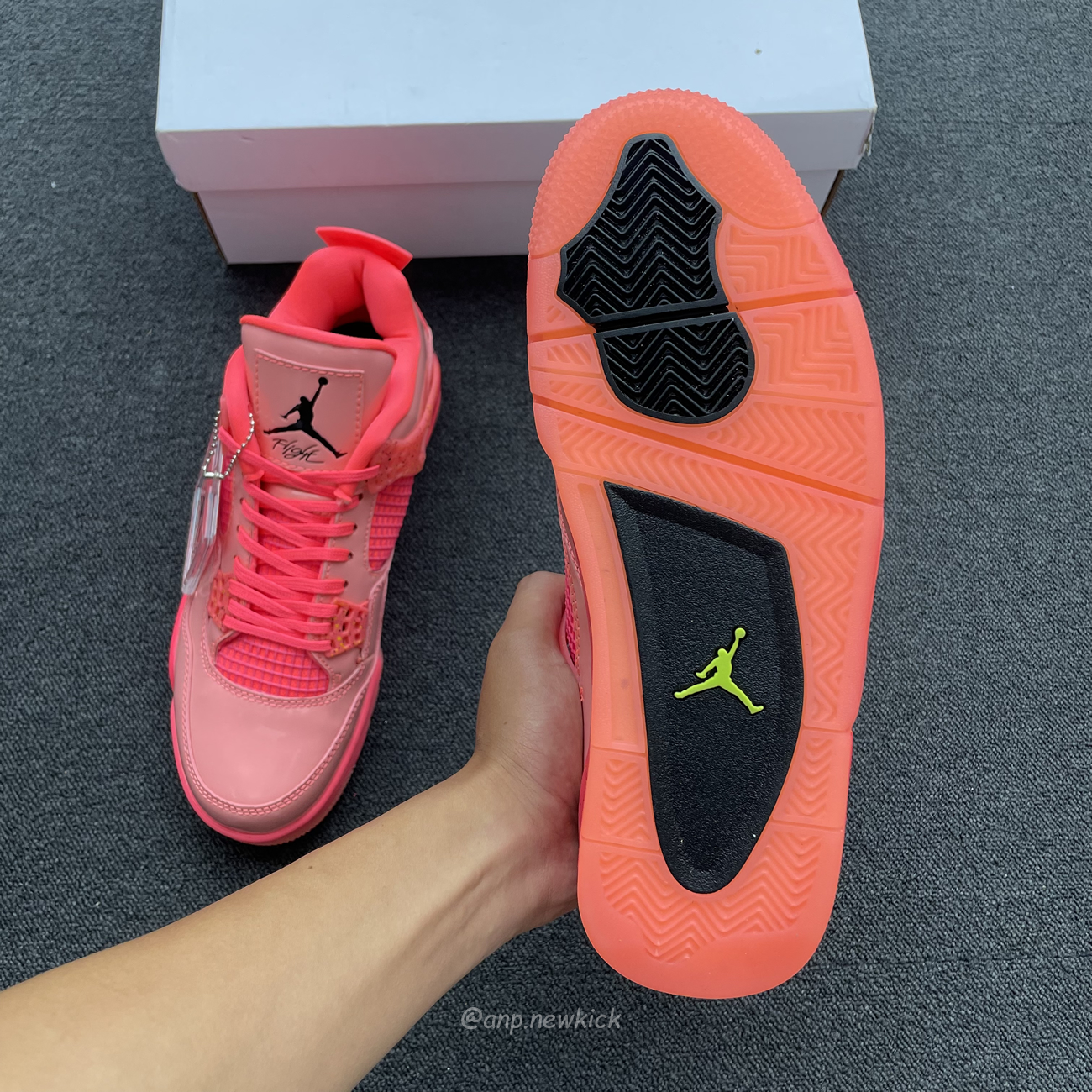 Air Jordan 4 Retro Hot Punch Aq9128 600 (7) - newkick.cc