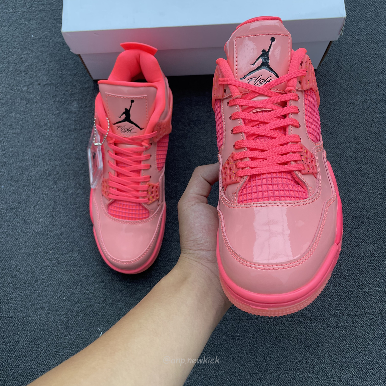 Air Jordan 4 Retro Hot Punch Aq9128 600 (8) - newkick.cc