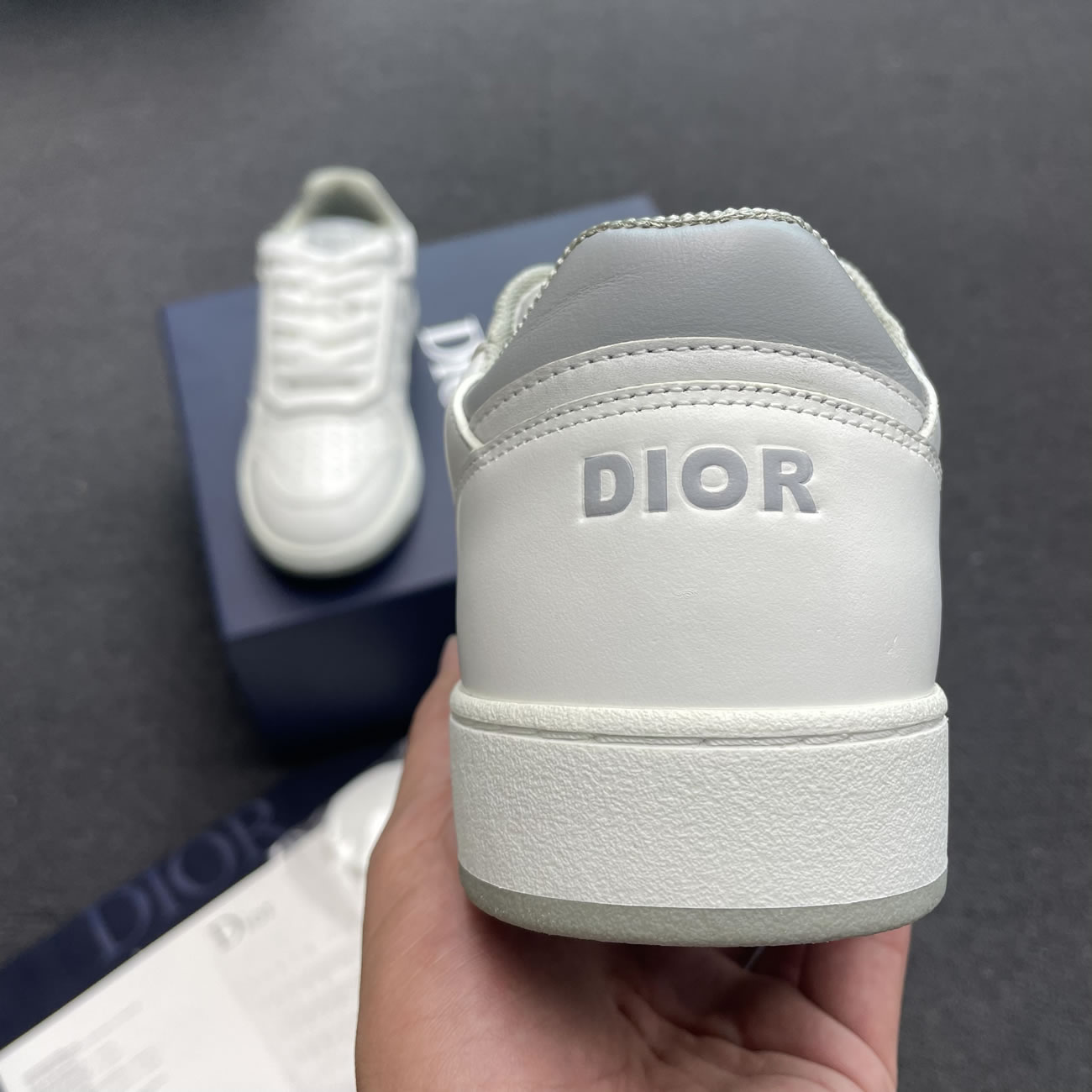 Dior B27 Low Gray White Beige Black 3sn272zir H165 H173 H965 H068 (19) - newkick.cc