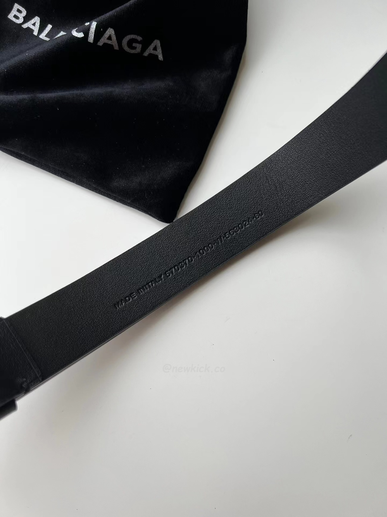 Balenciaga Bb Logo Belt (3) - newkick.cc