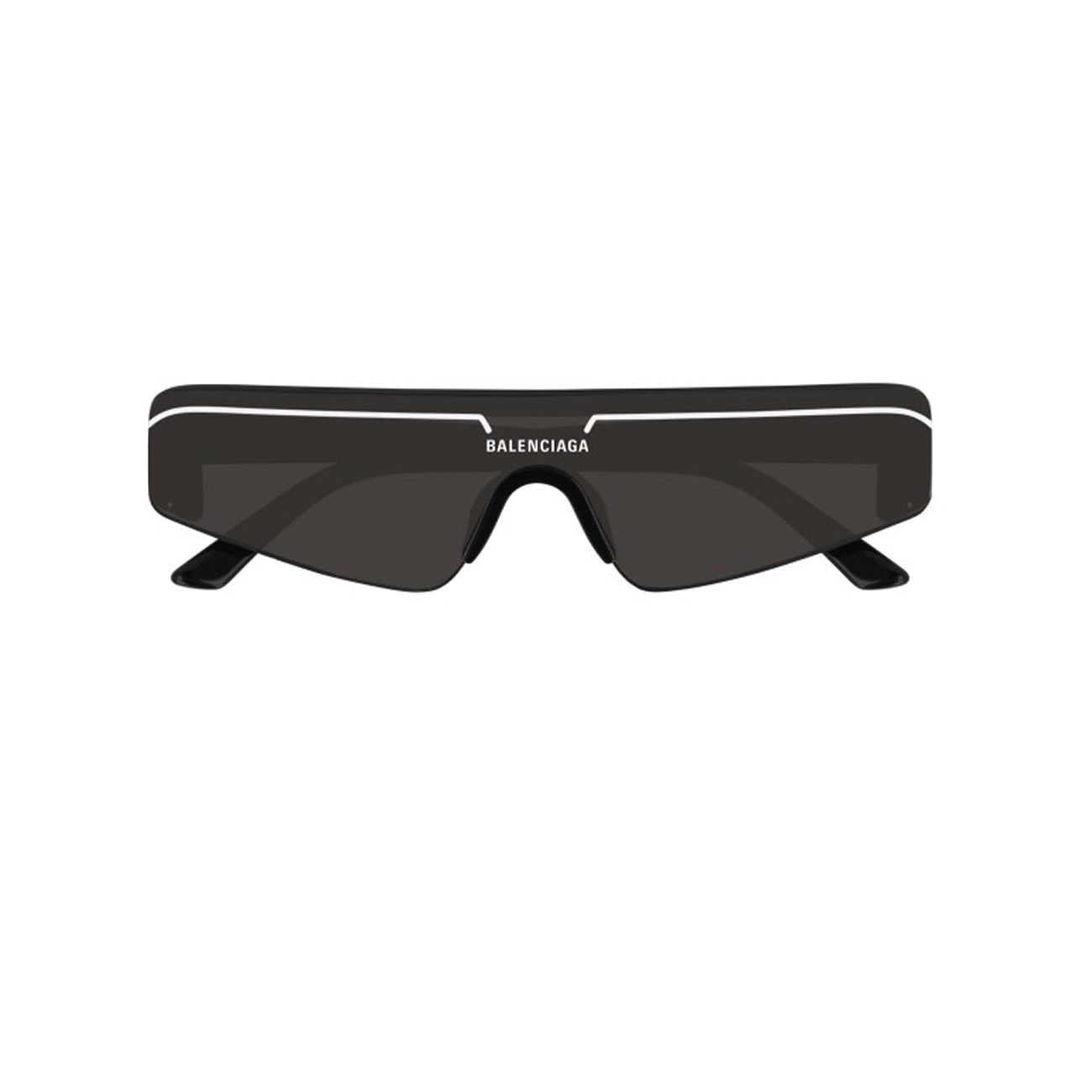 Balenciaga Unisex Sunglasses Bb0003s (1) - newkick.cc