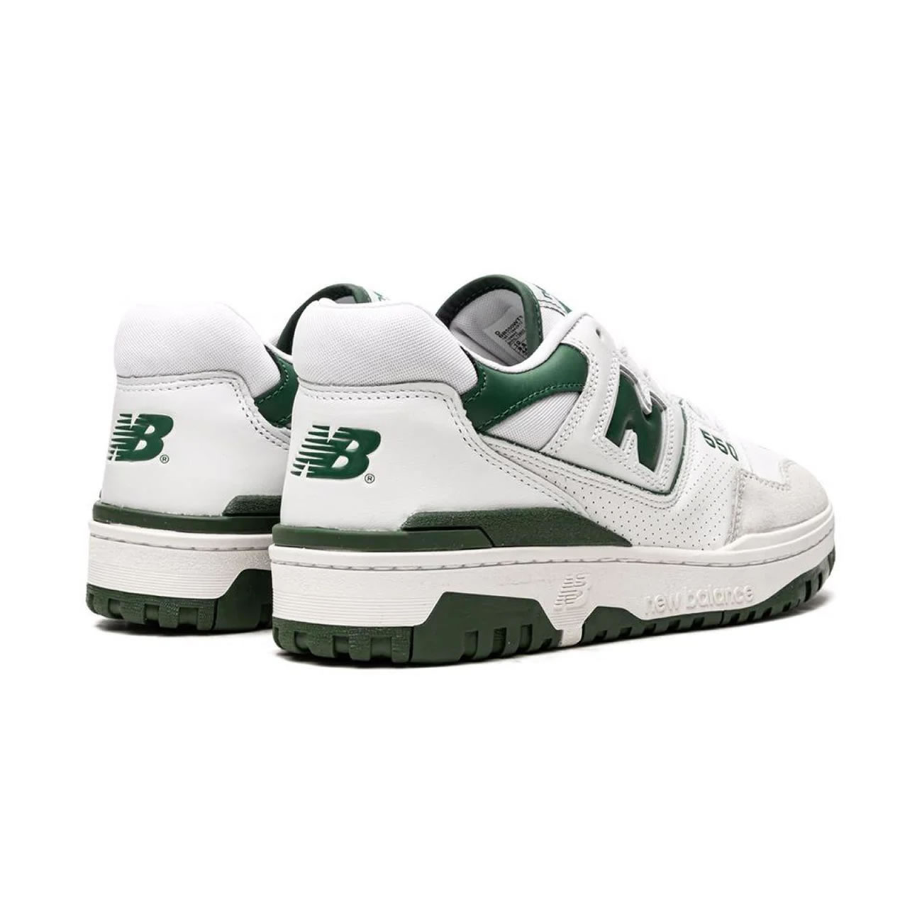 New Balance 550 White Green Bb550wt1 (8) - newkick.cc