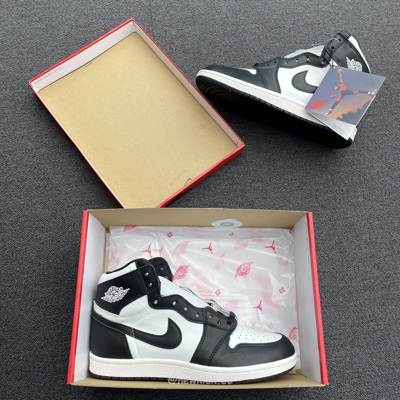 Air Jordan 1 Retro High 85 Black White 2023 Bq4422 001 (15) - newkick.cc