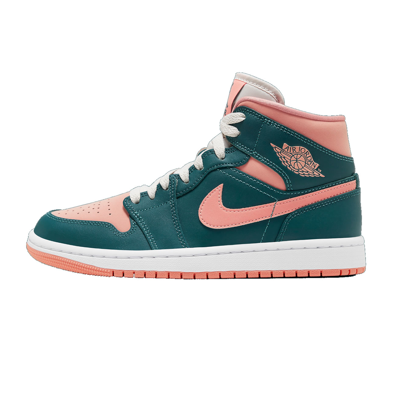 Air Jordan 1 Mid Dark Teal Green Bq6472 308 (1) - newkick.cc