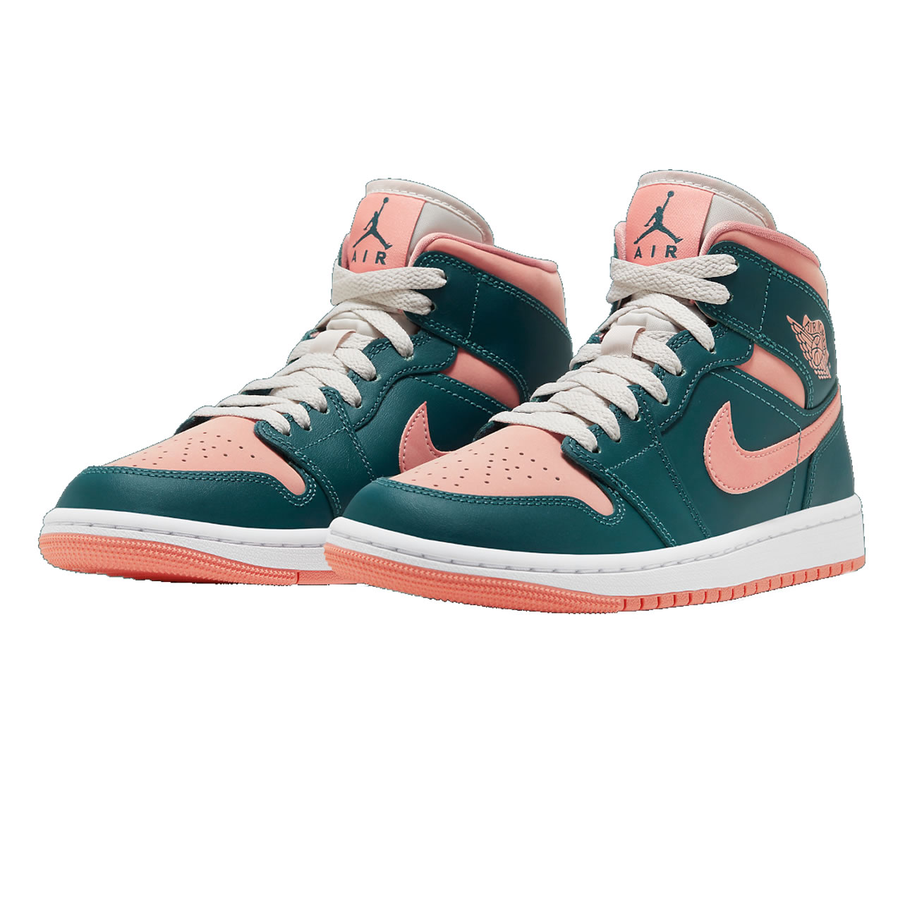 Air Jordan 1 Mid Dark Teal Green Bq6472 308 (10) - newkick.cc