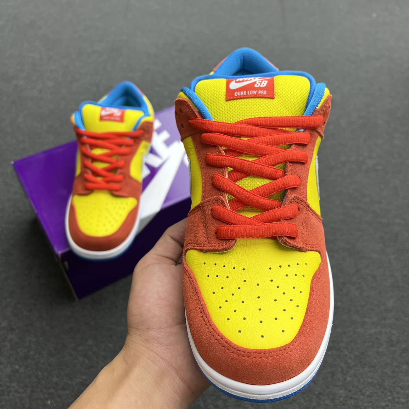 Nike Sb Dunk Low Pro Bart Simpson Bq6817 602 (11) - newkick.cc