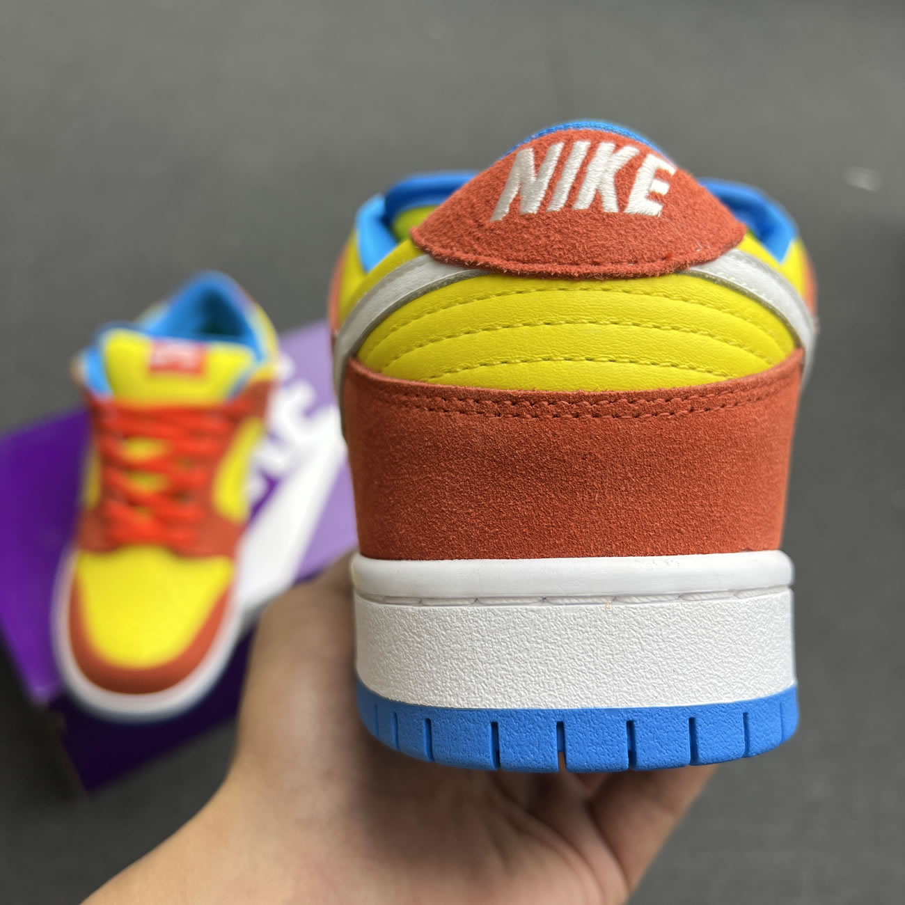 Nike Sb Dunk Low Pro Bart Simpson Bq6817 602 (7) - newkick.cc