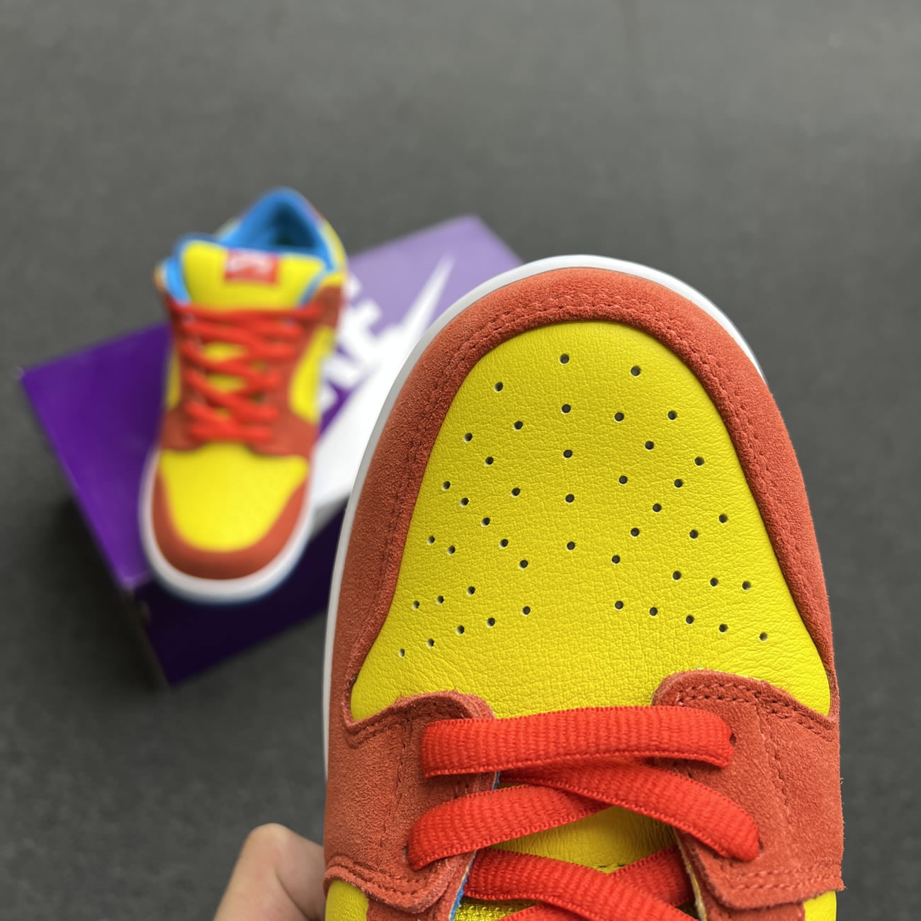 Nike Sb Dunk Low Pro Bart Simpson Bq6817 602 (9) - newkick.cc