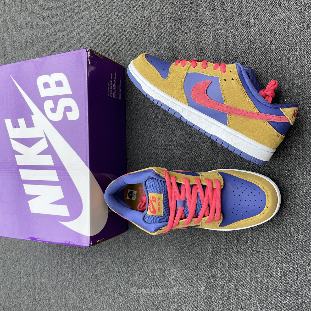 Nike Sb Dunk Low Reverse Papa Bear Bq6817 700 (12) - newkick.cc