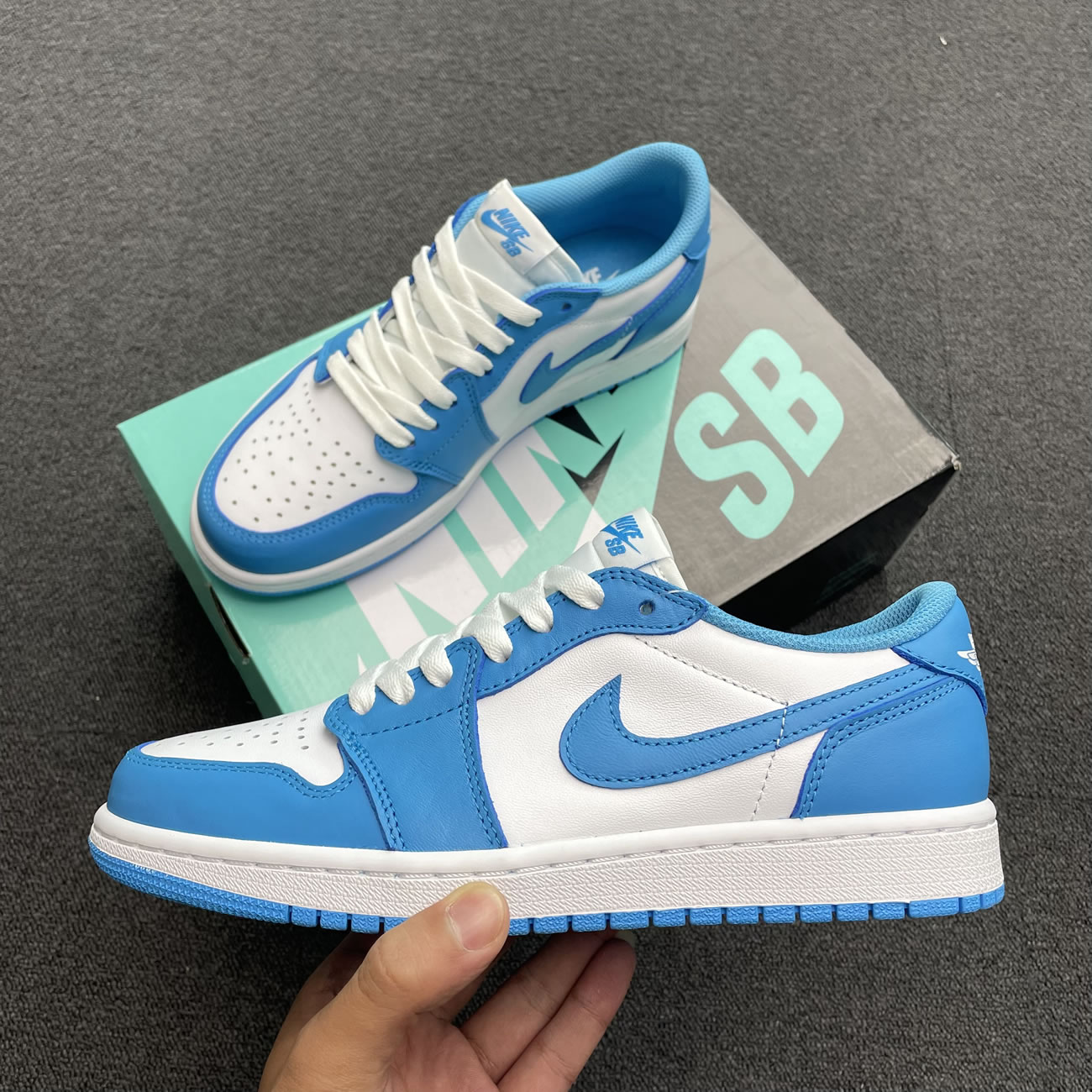 Jordan 1 Low Sb Unc Cj7891 401 (6) - newkick.cc