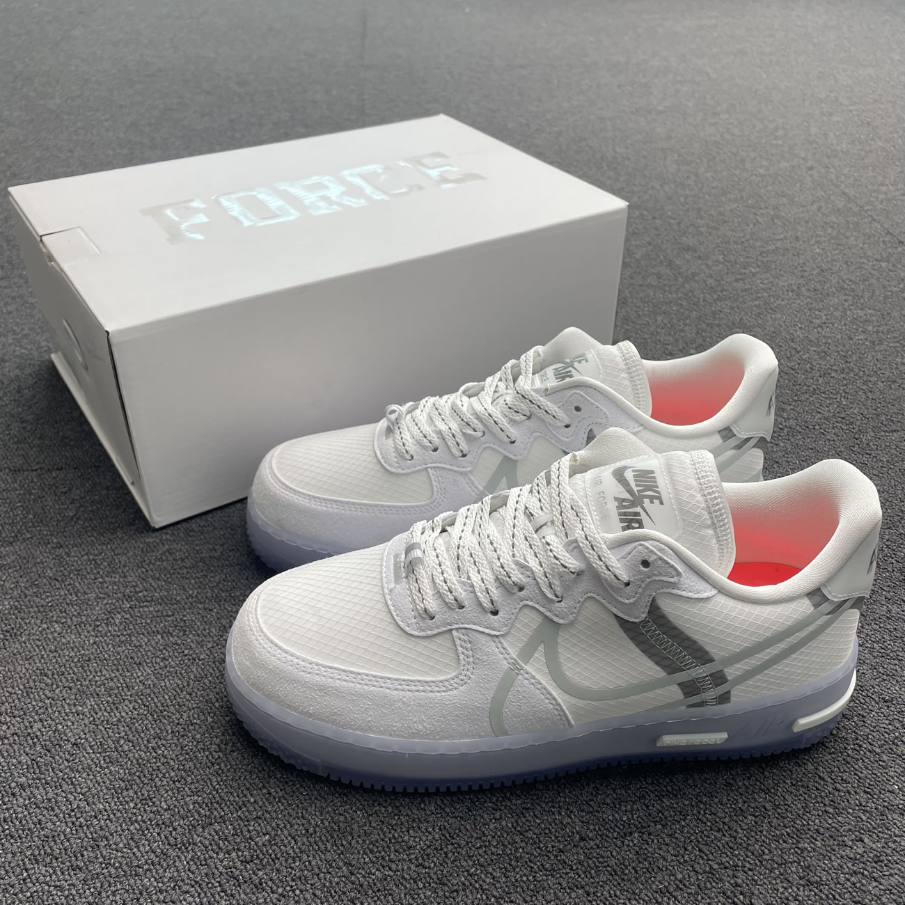 Nike Air Force 1 React White Light Bone Cq8879 100 (8) - newkick.cc