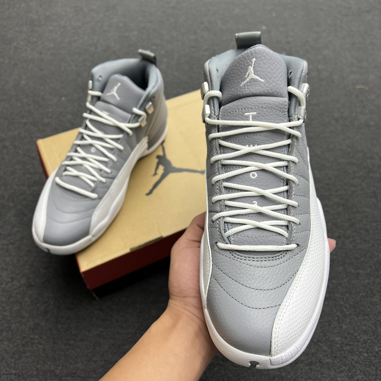 Air Jordan 12 Retro Stealth Ct8013 015 (10) - newkick.cc