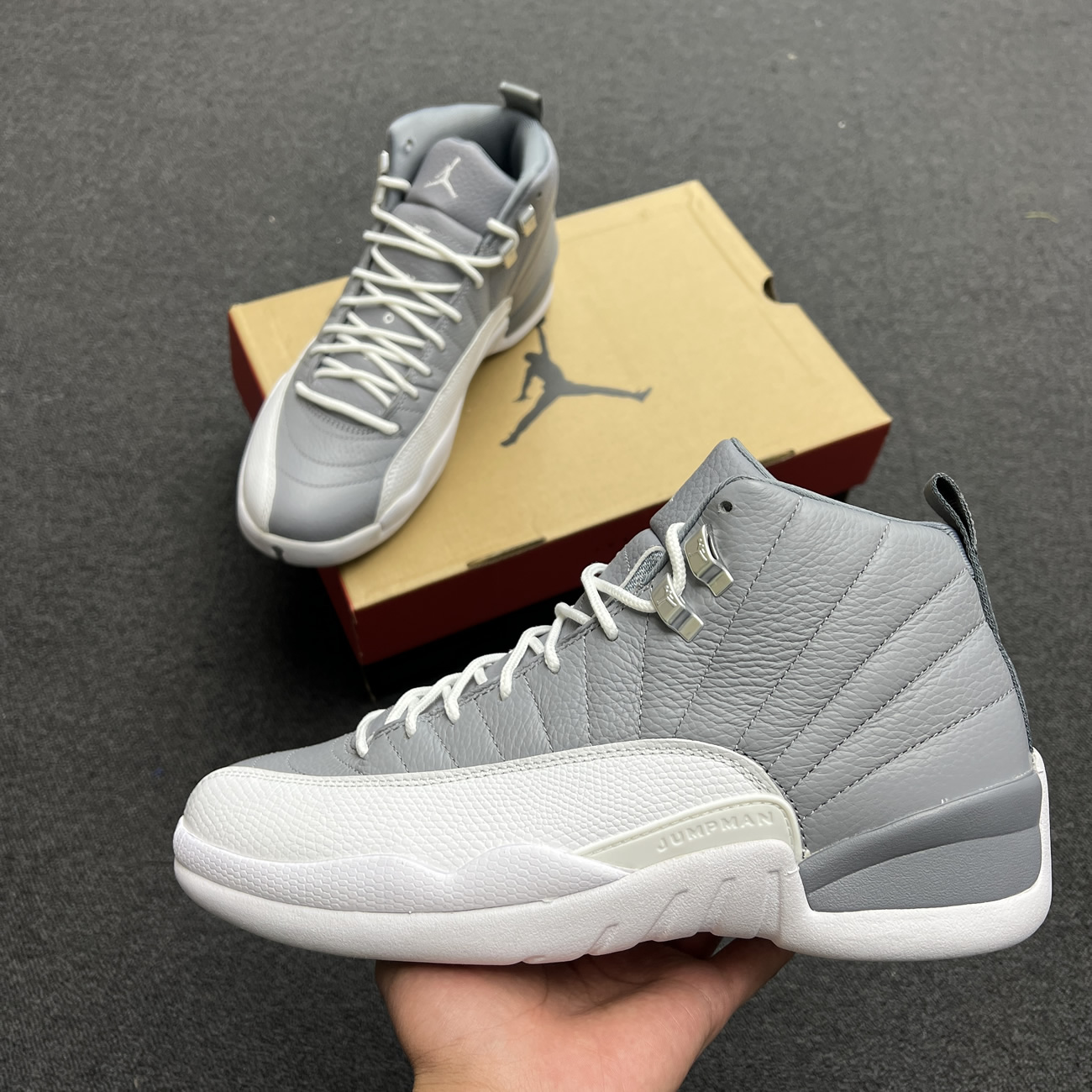 Air Jordan 12 Retro Stealth Ct8013 015 (12) - newkick.cc