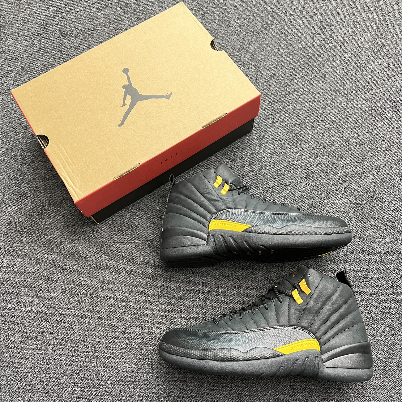 Jordan 12 Retro Black Taxi Ct8013 071 (8) - newkick.cc