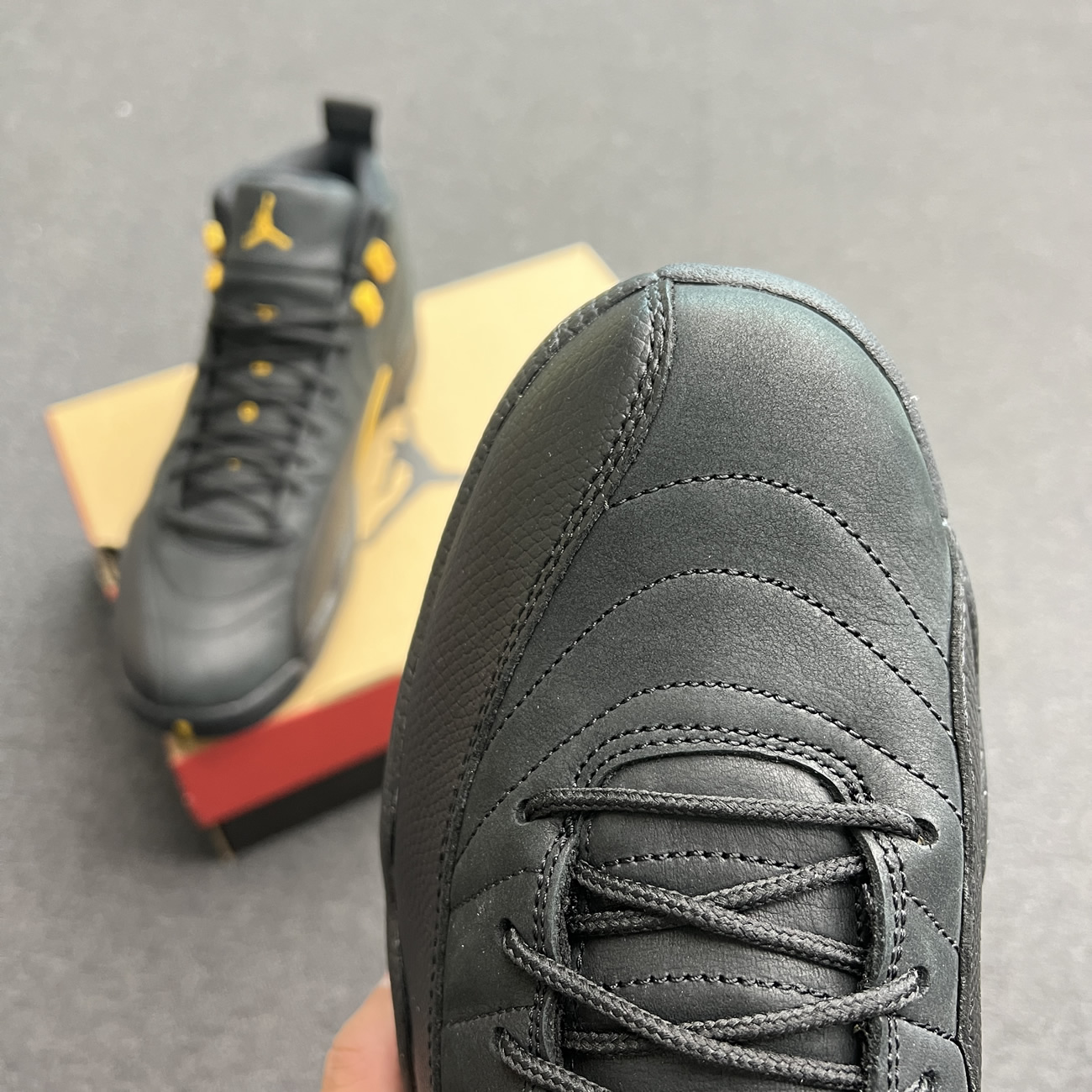 Jordan 12 Retro Black Taxi Ct8013 071 (9) - newkick.cc