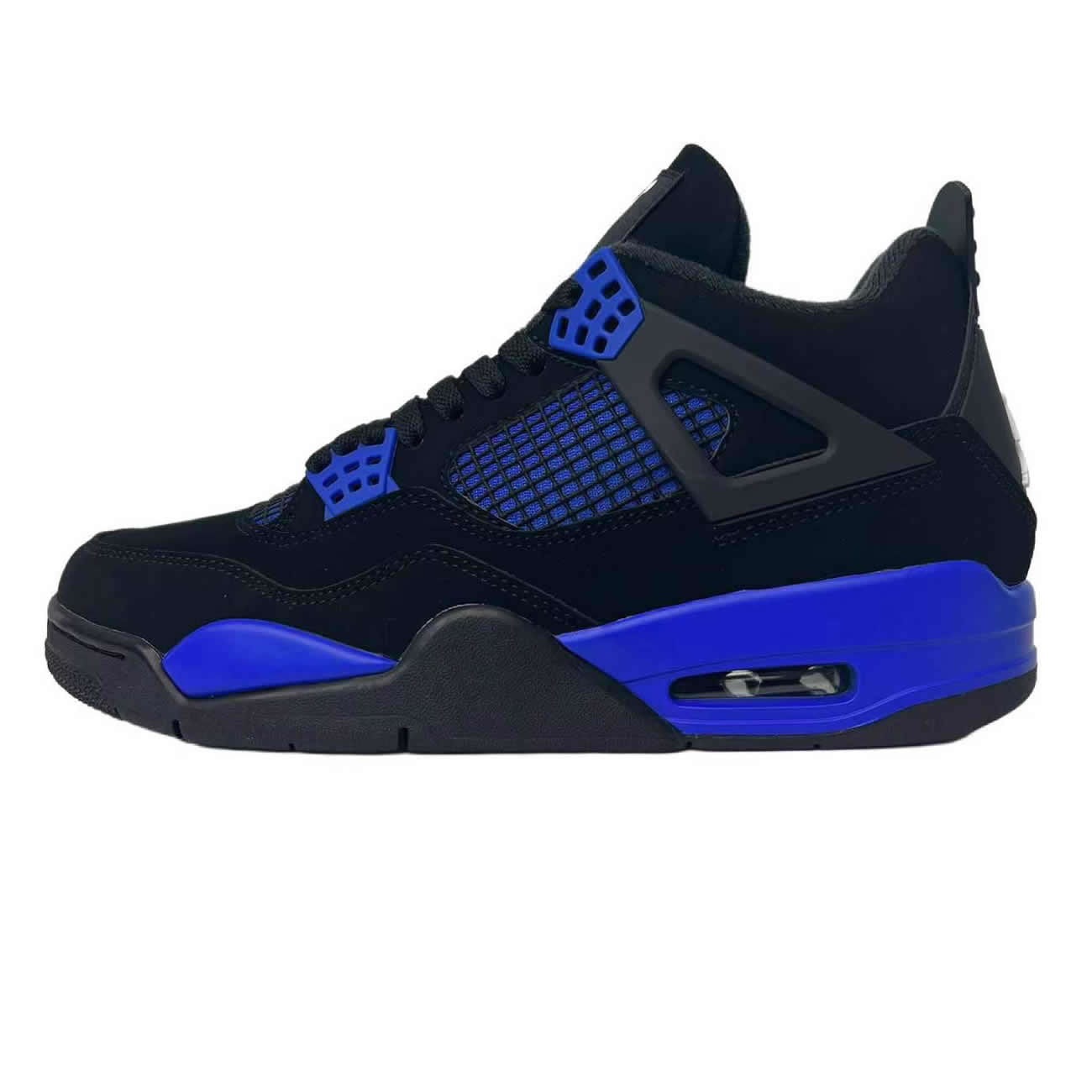 Air Jordan 4 Retro Black Game Royal Ct8527 018 (1) - newkick.cc