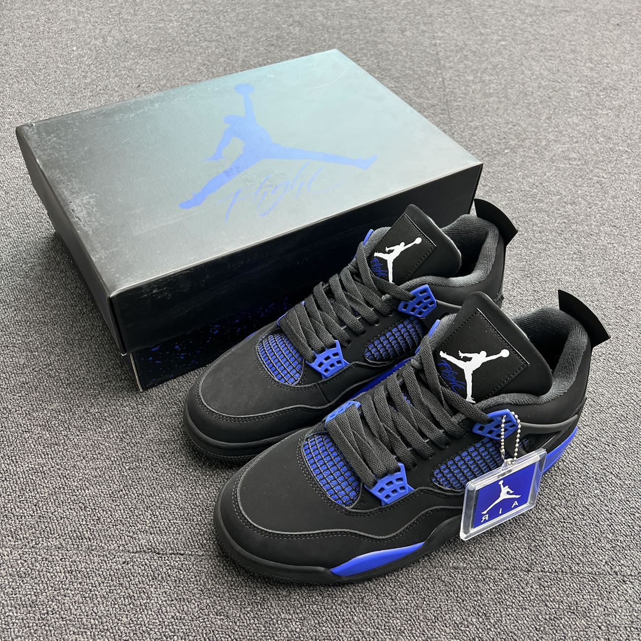 Air Jordan 4 Retro Black Game Royal Ct8527 018 (6) - newkick.cc