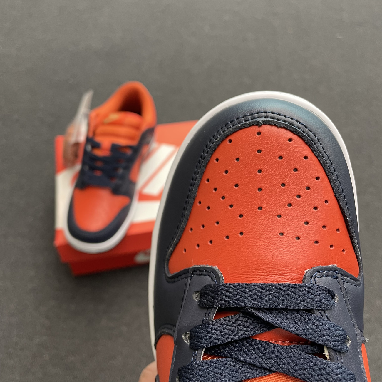 Nike Dunk Low Sp Champ Colors University Orange Marine 2020 Cu1727 800 (13) - newkick.cc